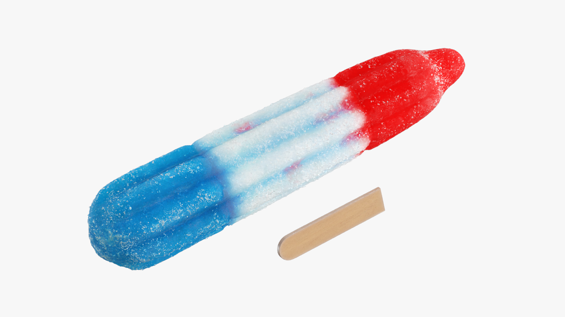 Bomb Pop Patriotic Frozen Fruit Ice Multicolor - view 6