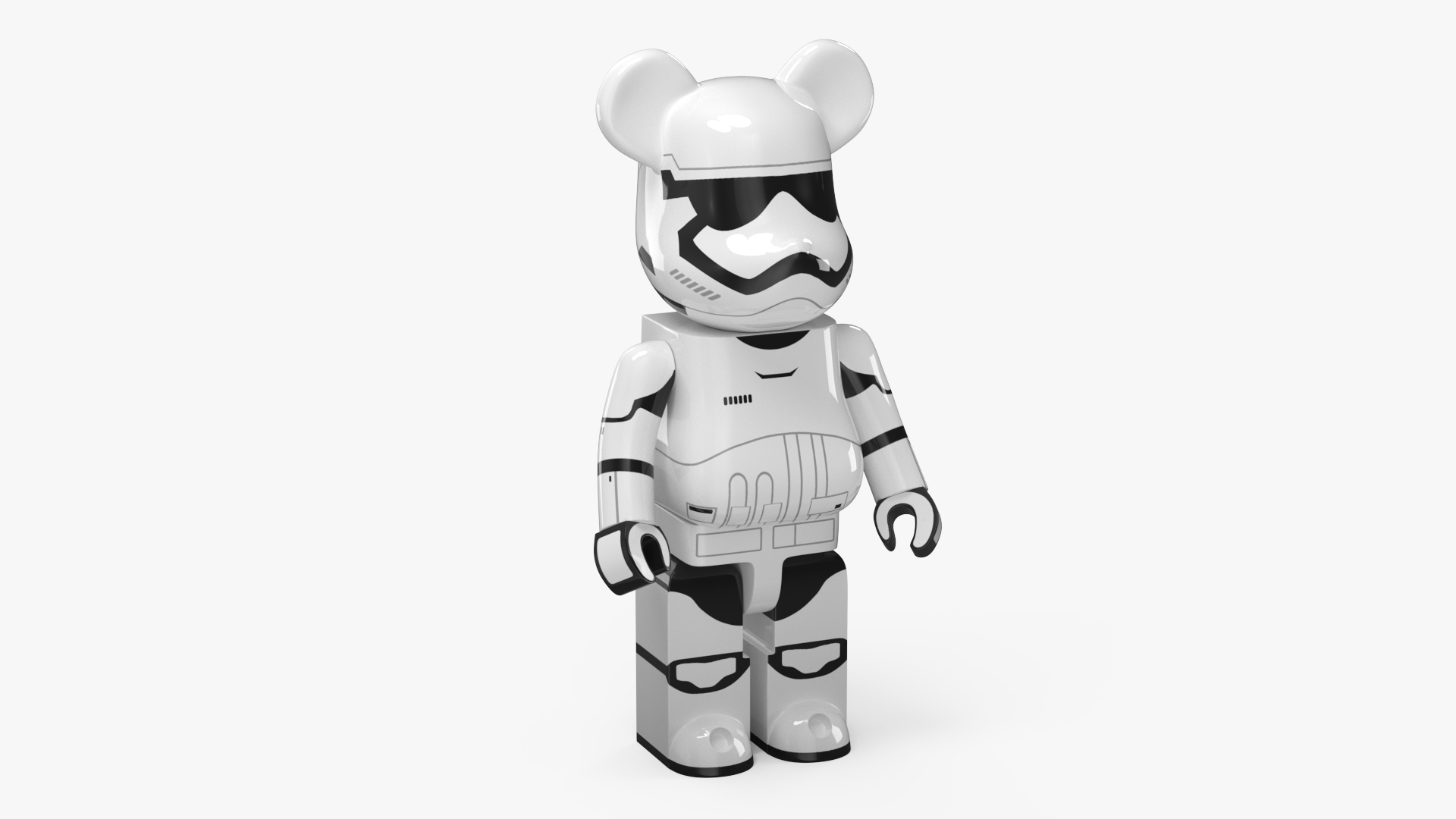 3D Collectible Figure Bearbrick Stormtrooper