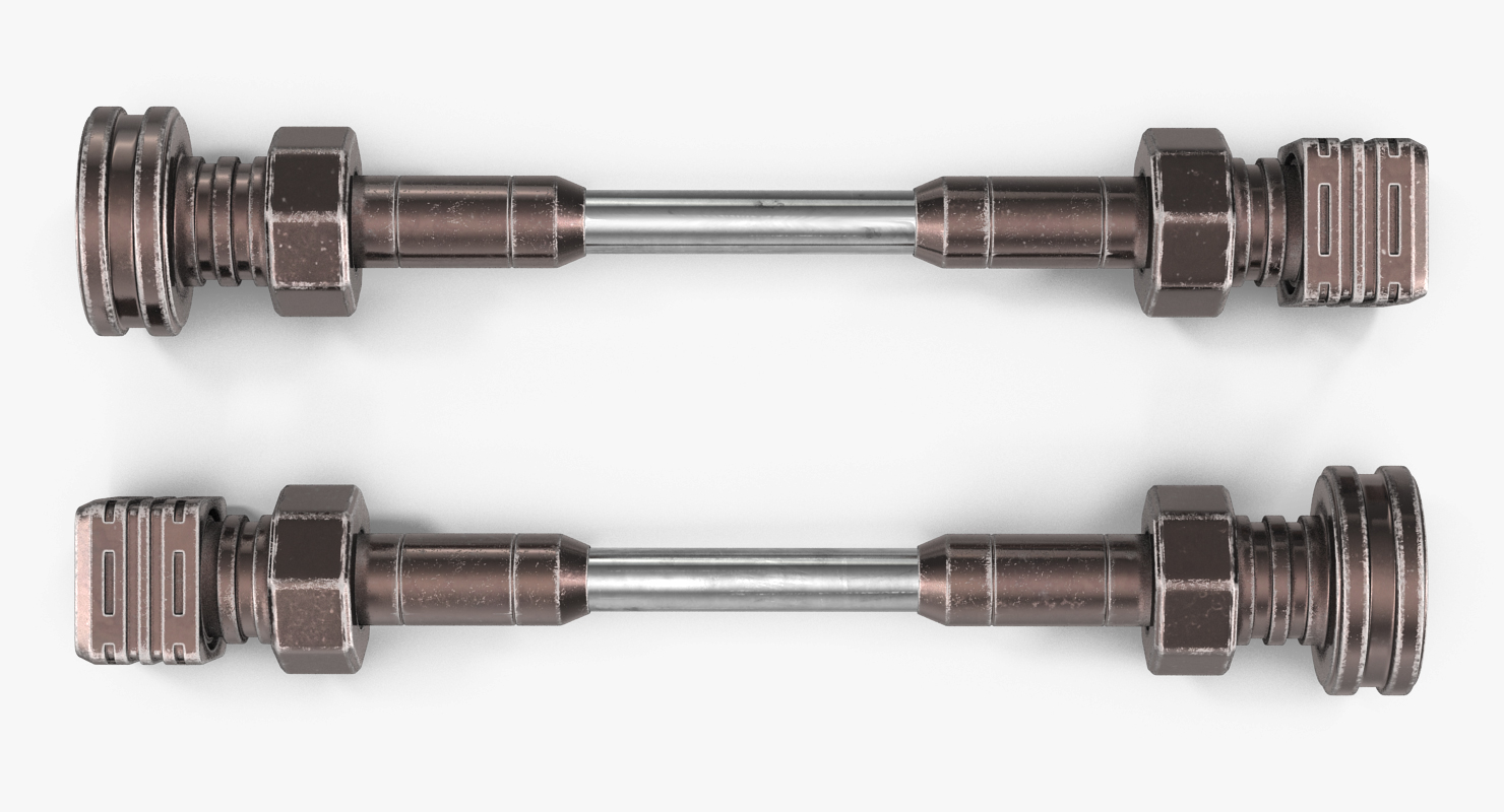 Sci Fi Anodized Piston 6 3D model