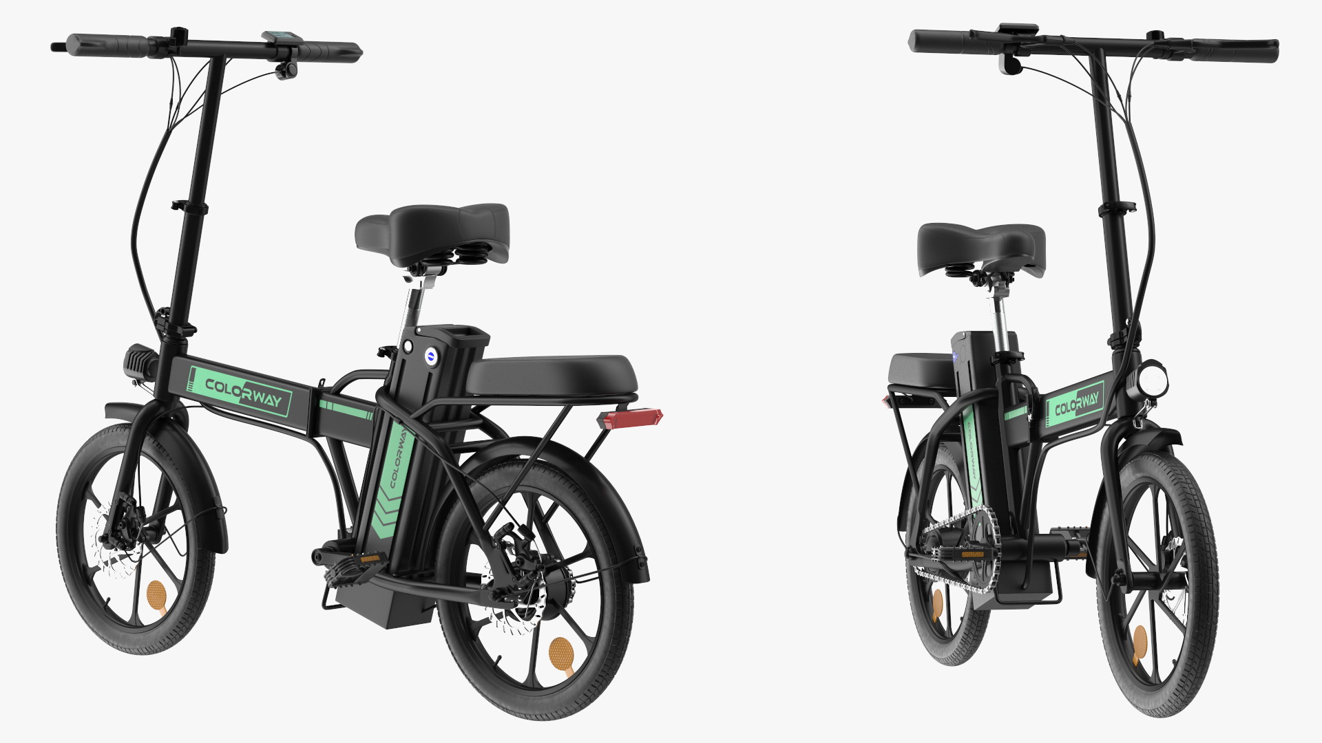 3D Colorway Electric Bike Black model