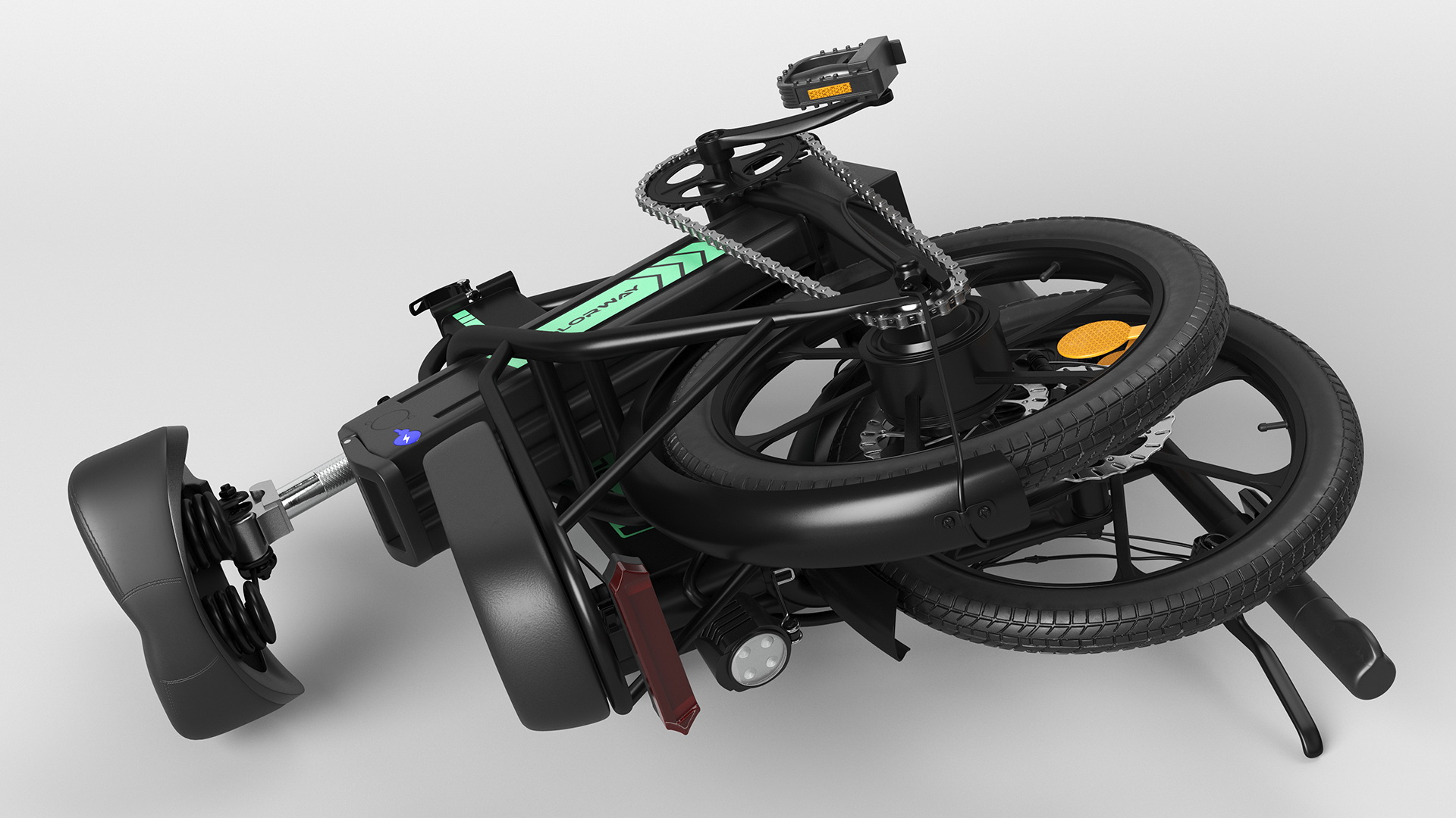 3D Colorway Electric Bike Black model