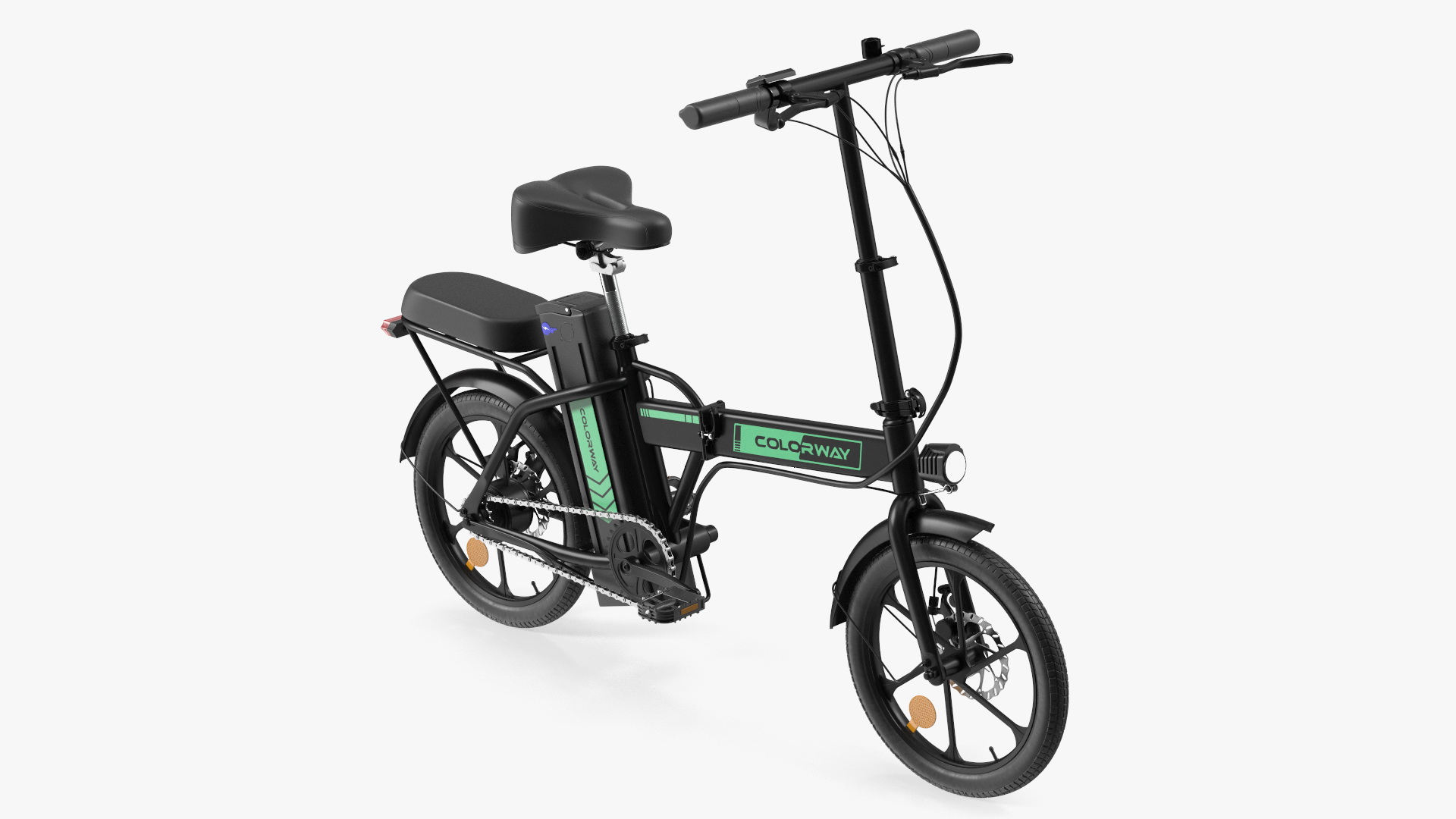 3D Colorway Electric Bike Black model