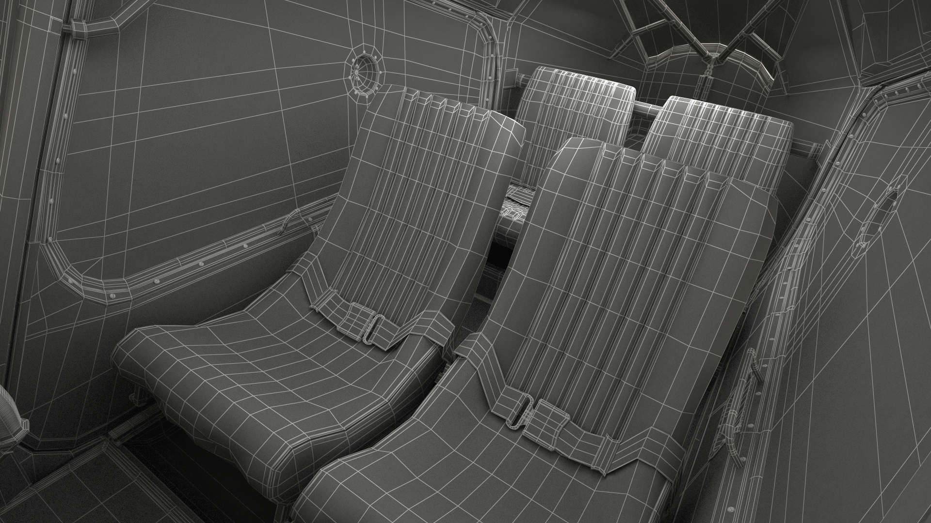 Utility Airplane PZL 104 Wilga White Rigged for Cinema 4D 3D