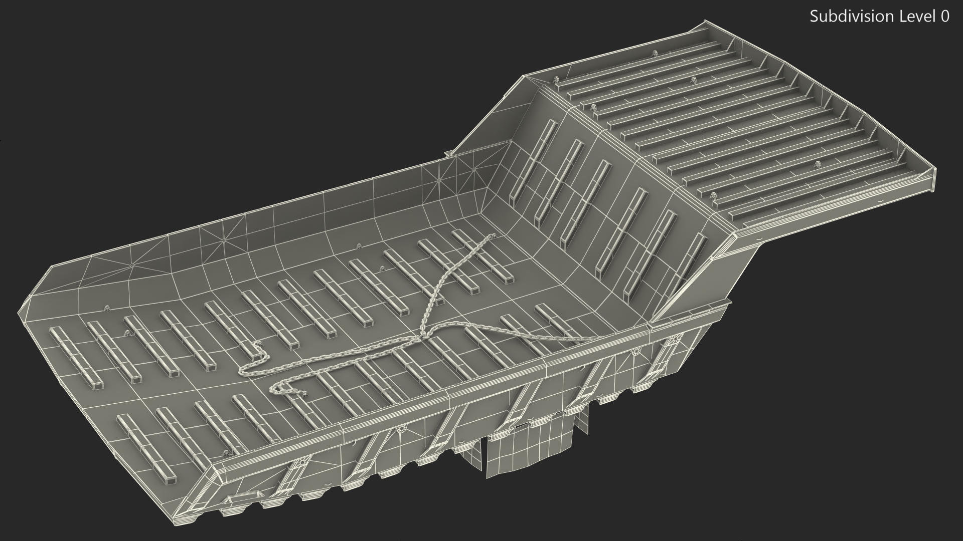 Haul Truck Bed 3D model