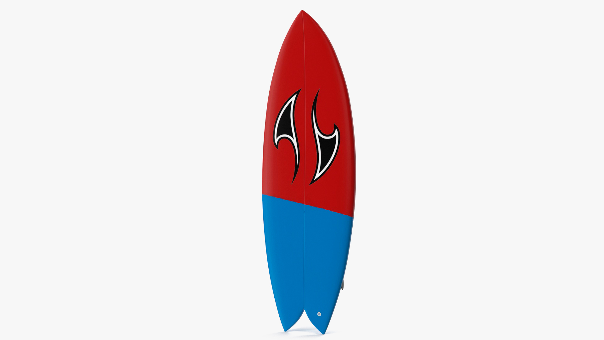 Surfboard Fish Tail 3D model