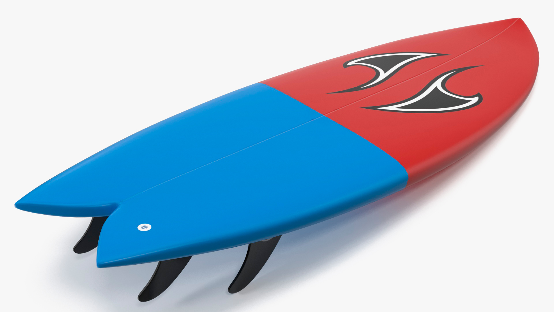 Surfboard Fish Tail 3D model