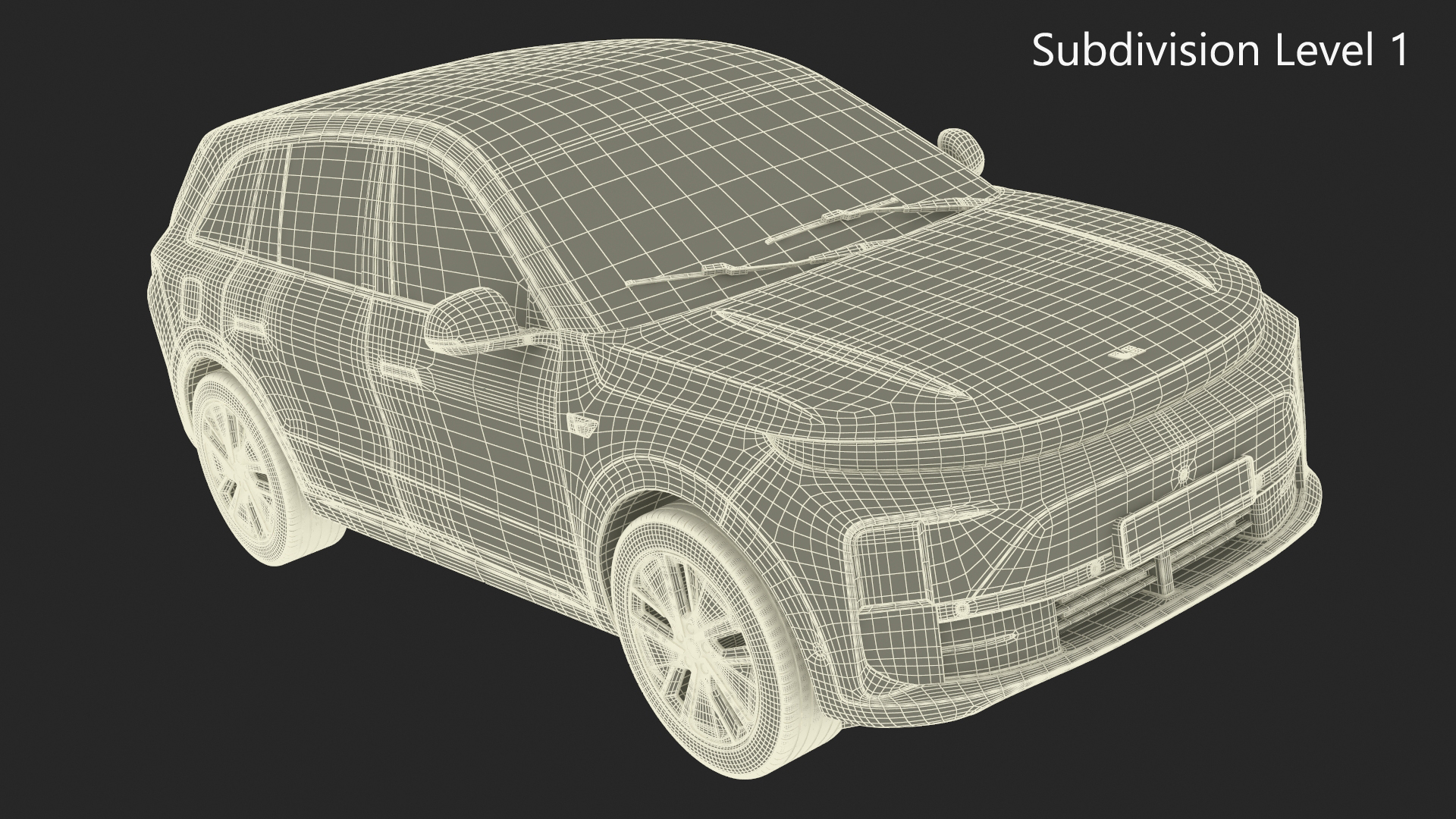 3D model LiXiang L6 Obsidian Black