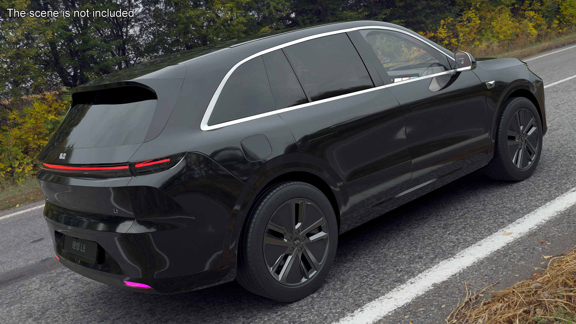 3D model LiXiang L6 Obsidian Black