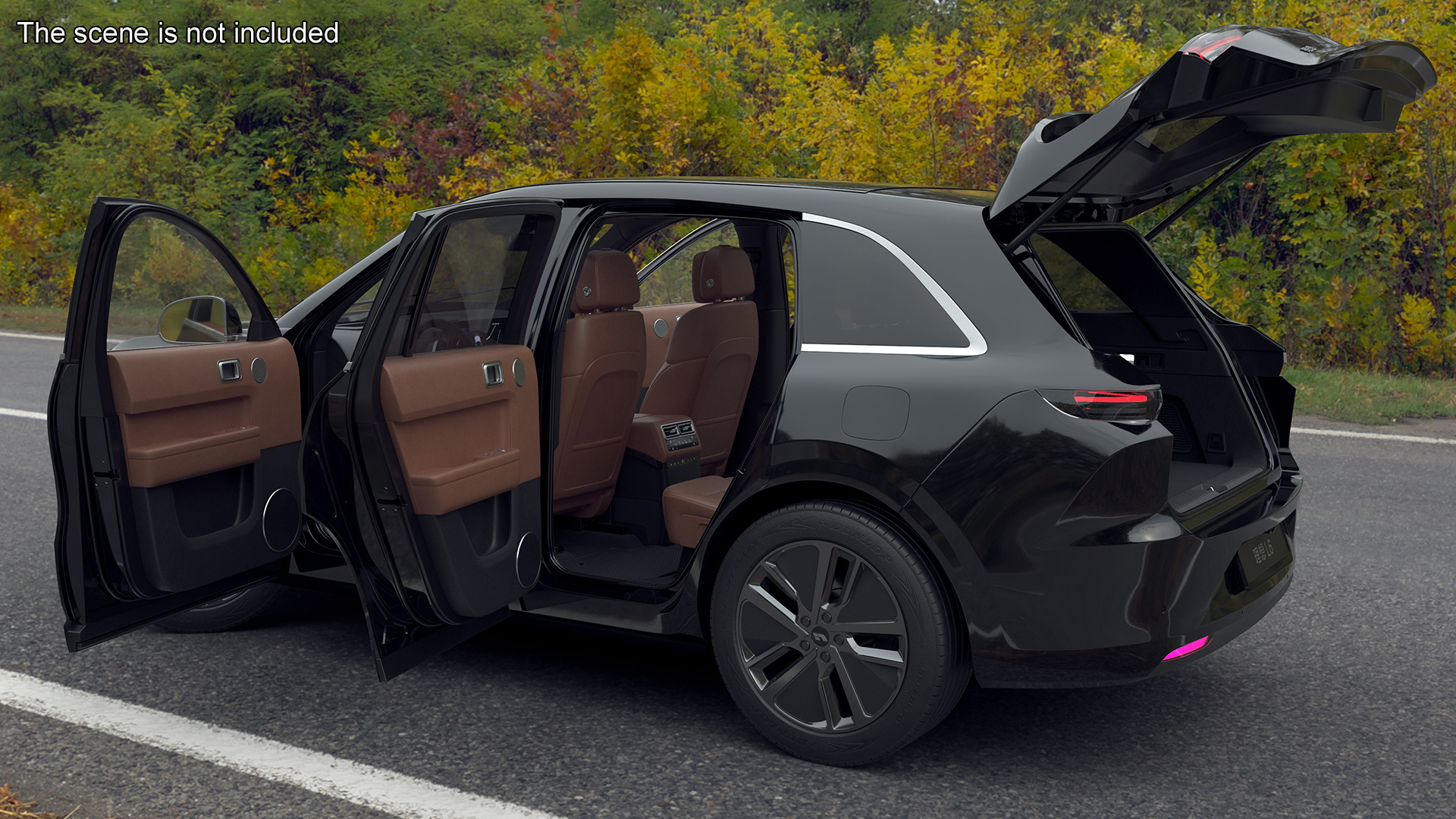 3D model LiXiang L6 Obsidian Black