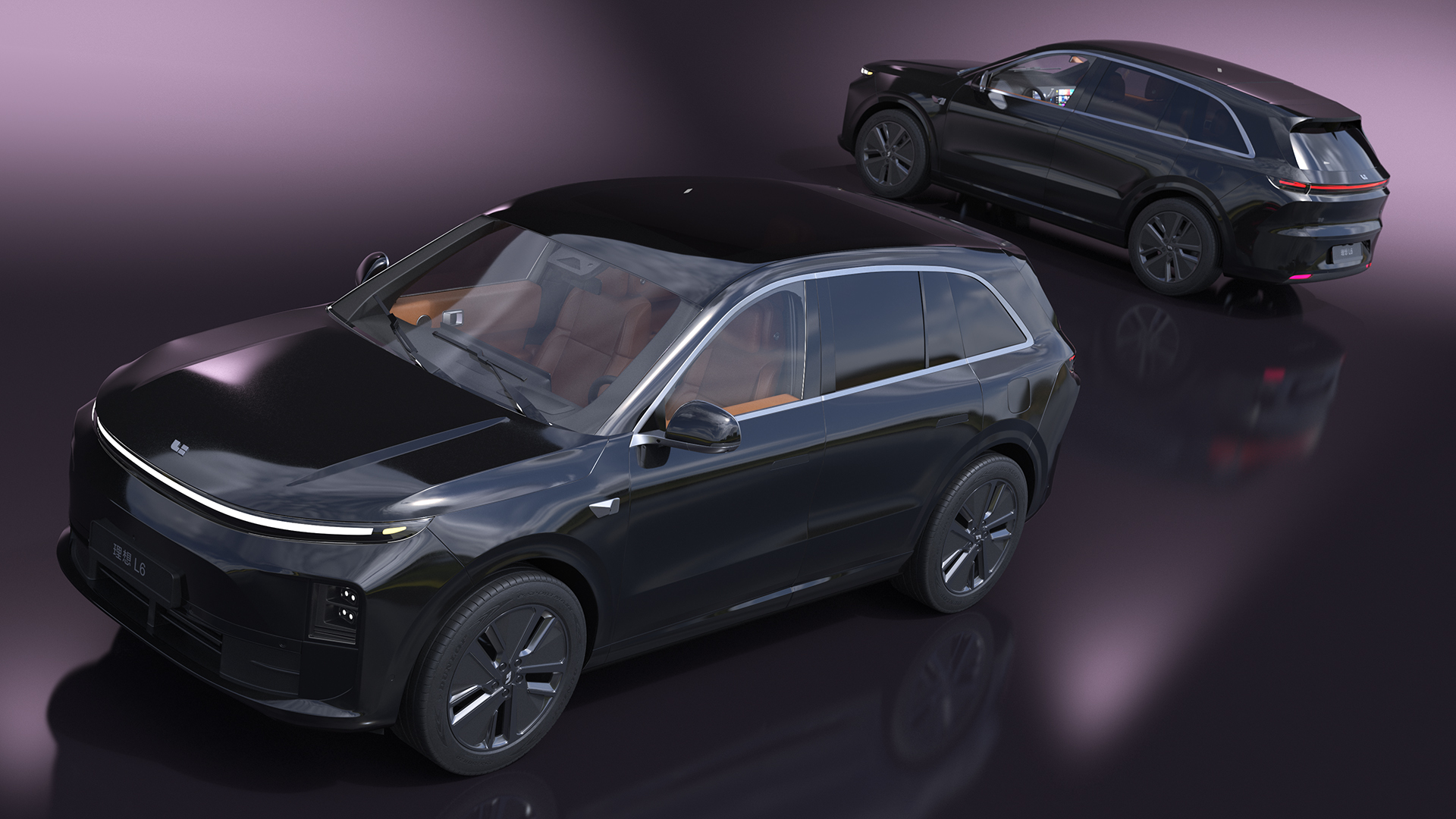 3D model LiXiang L6 Obsidian Black