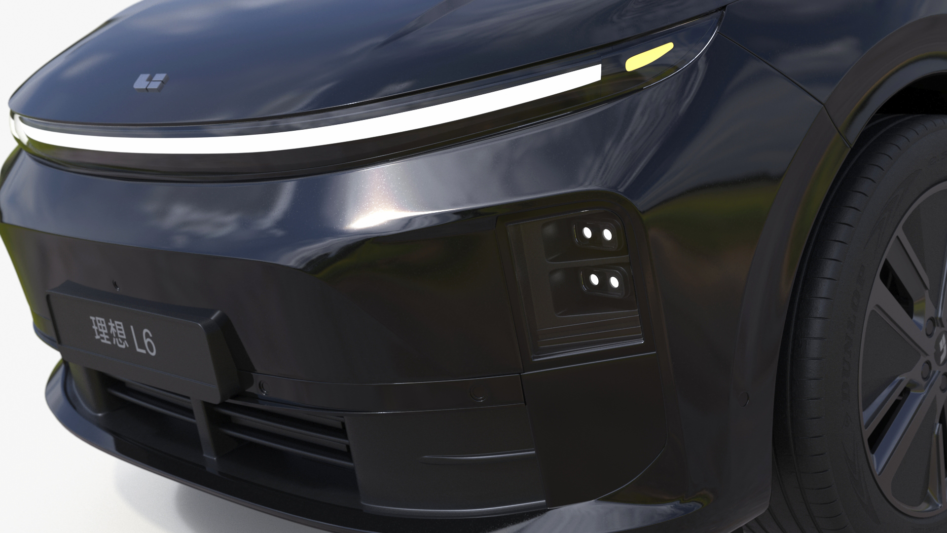 3D model LiXiang L6 Obsidian Black