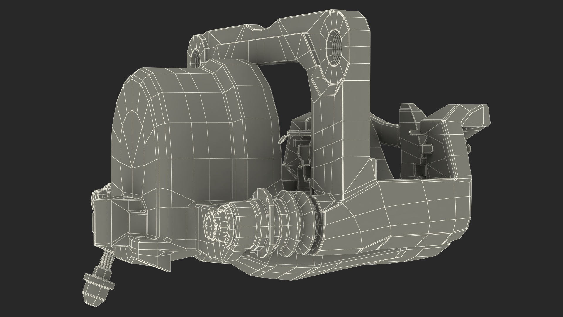 3D Brake Caliper model