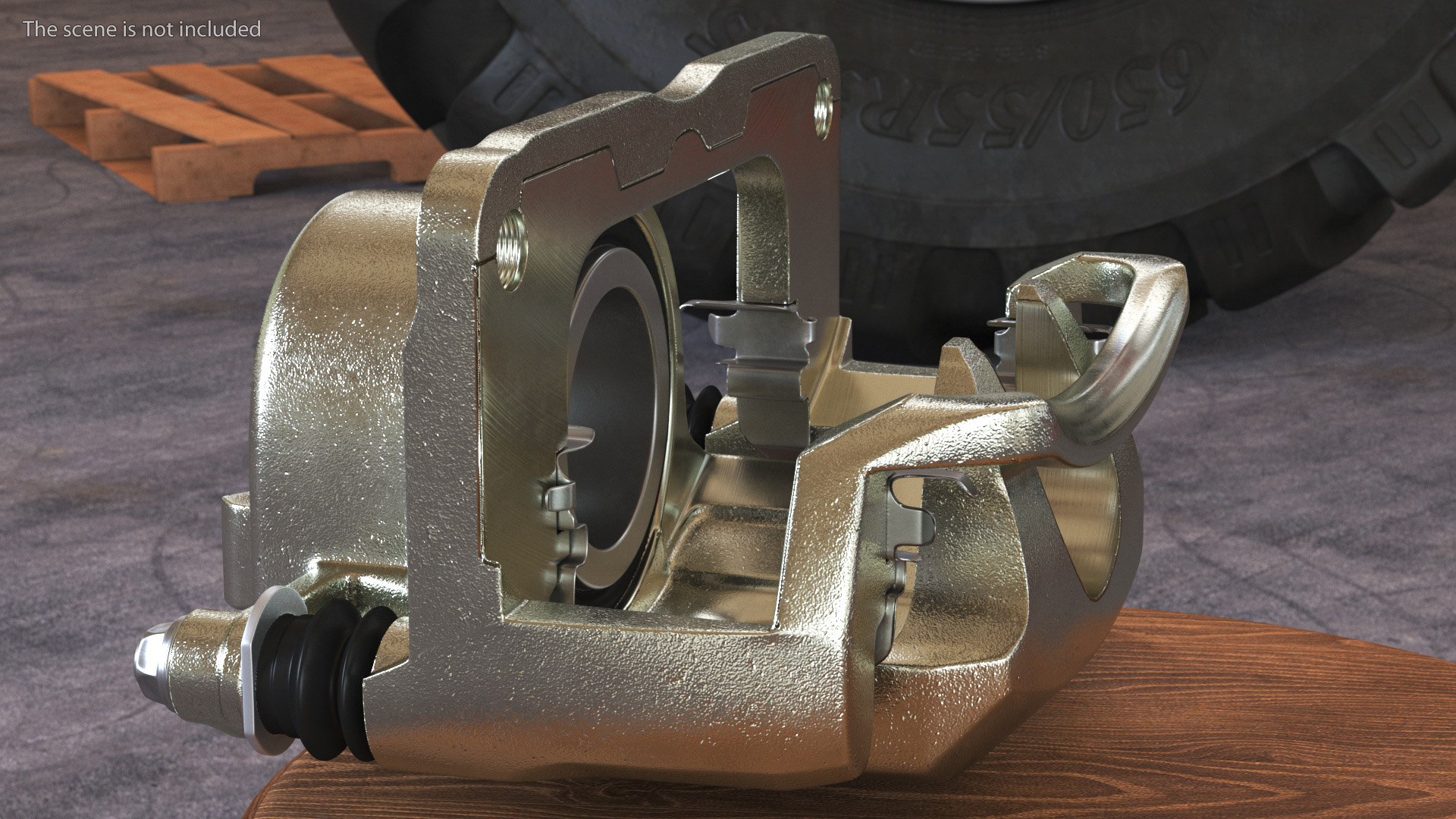 3D Brake Caliper model