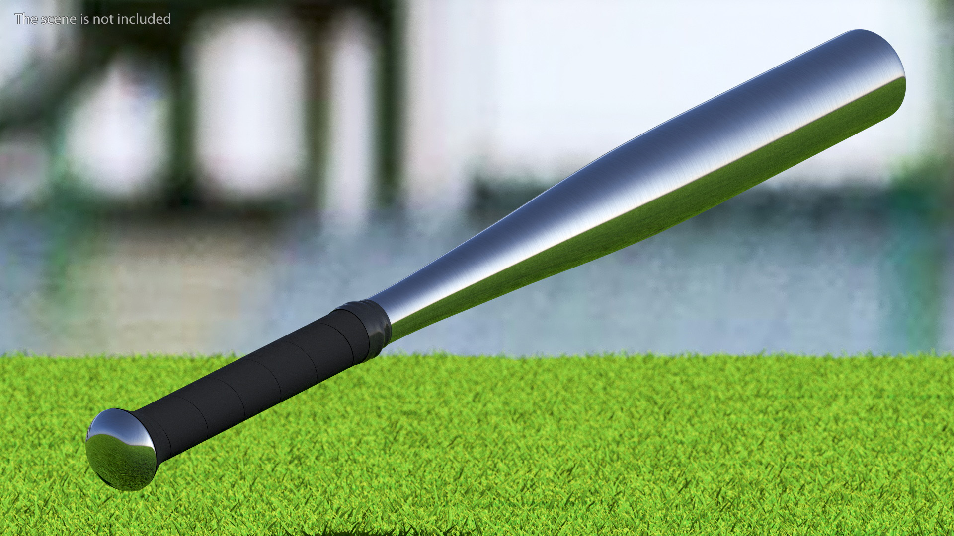 3D Baseball Bat Steel model