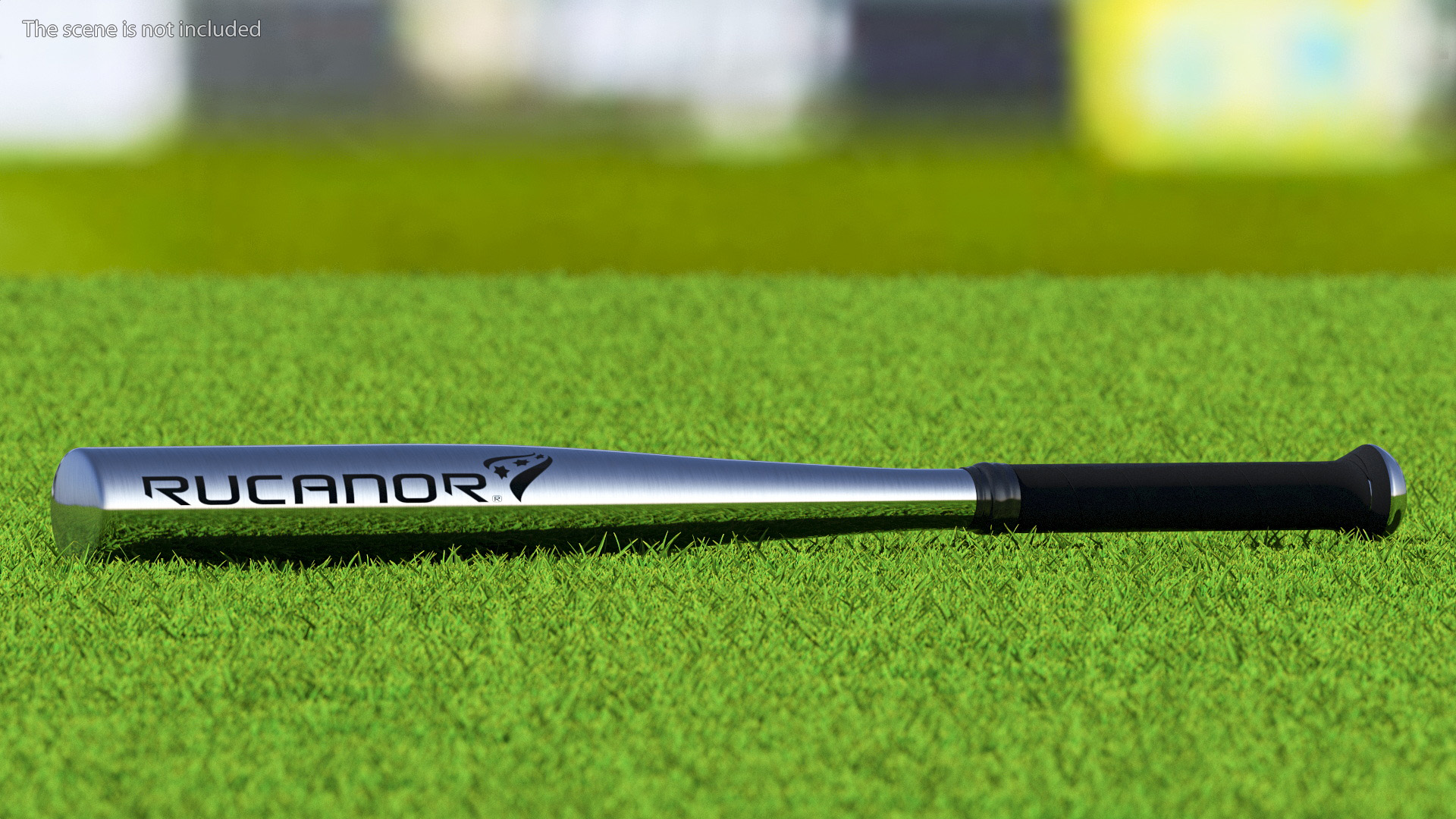 3D Baseball Bat Steel model