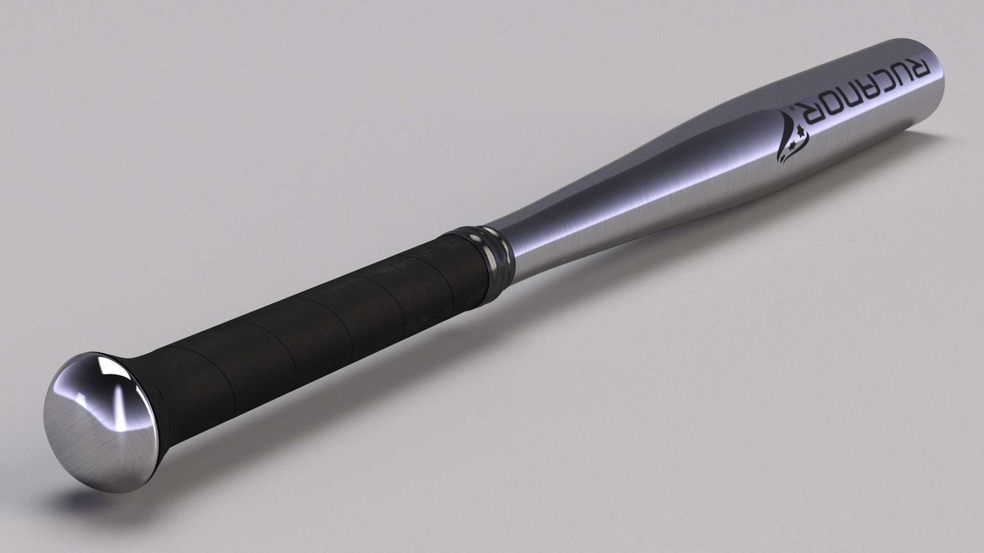 3D Baseball Bat Steel model