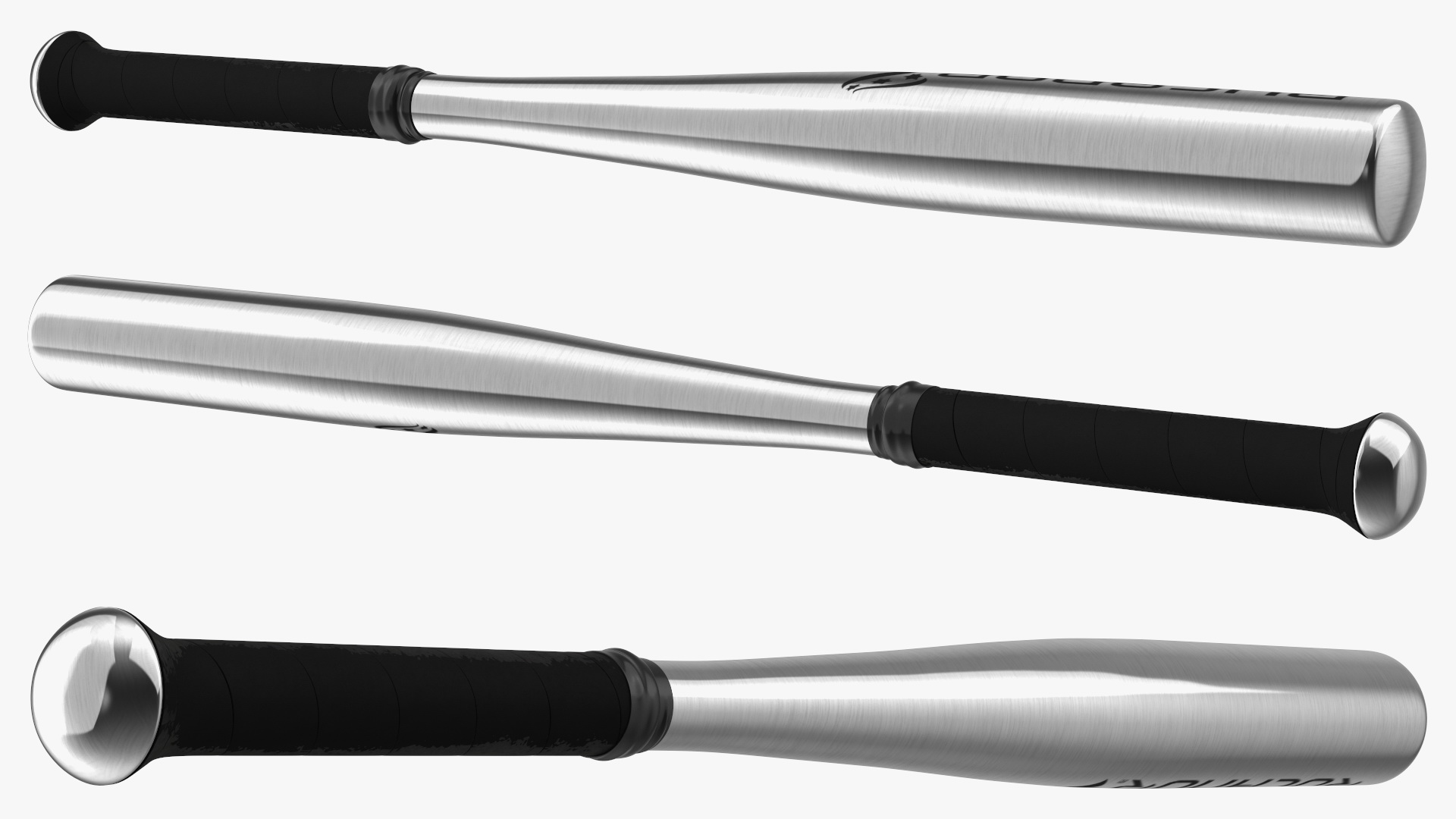 3D Baseball Bat Steel model