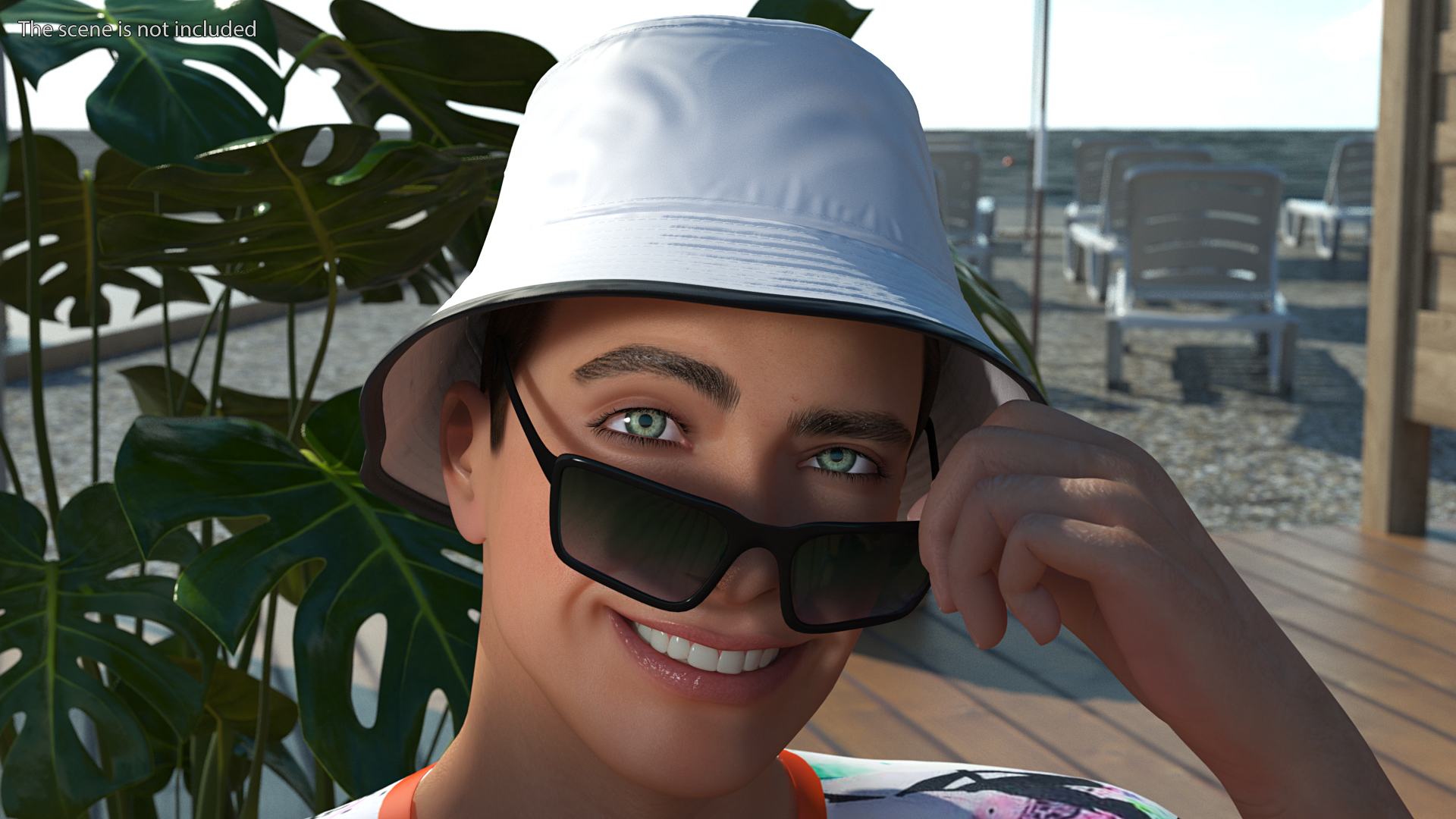 3D model Sail Bucket Hat
