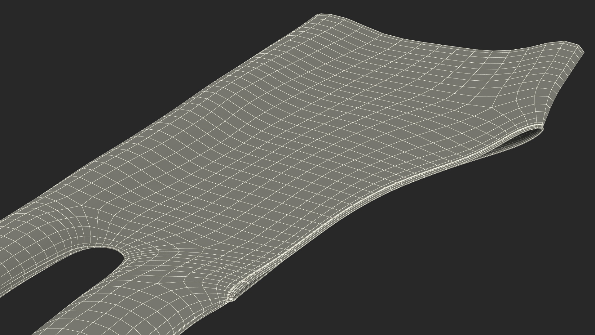 3D Artist Glove Black model