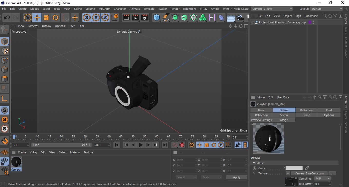 Professional Premium Camera 3D