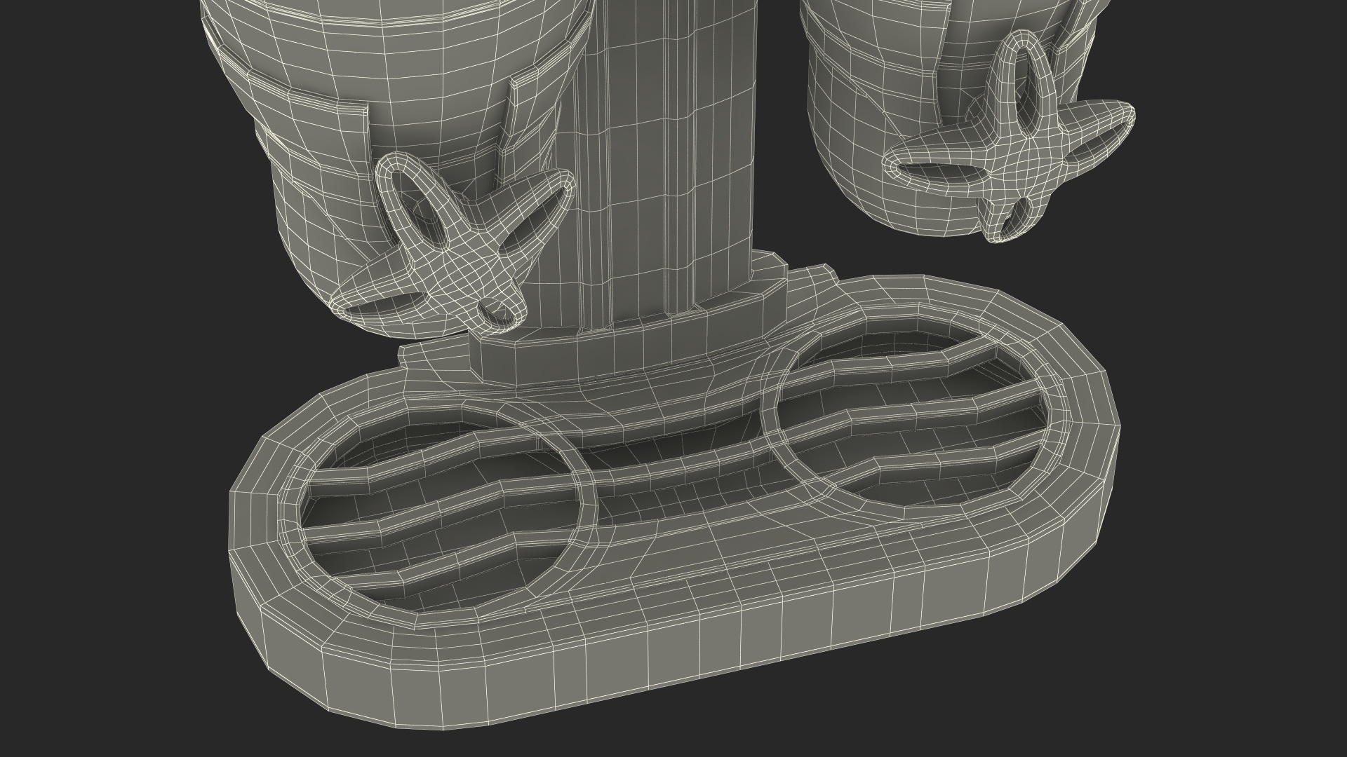 3D Dual Food IDM Dispensers with Cereal