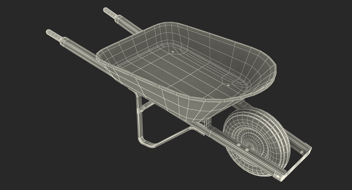 3D Easiload Galvanised Wheelbarrow