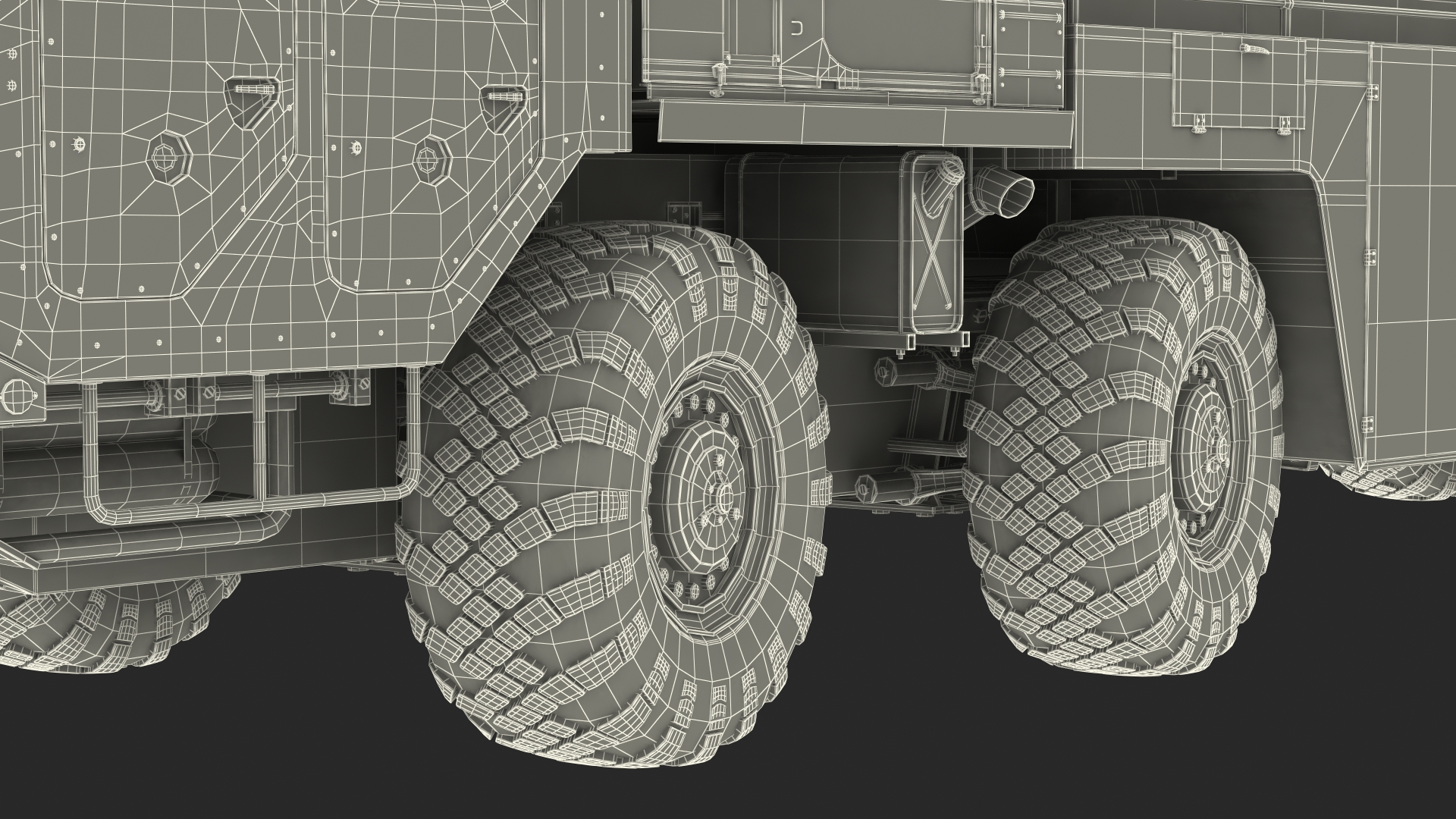 MAZ AA 60 Airport Fire Fighting Vehicle 3D model