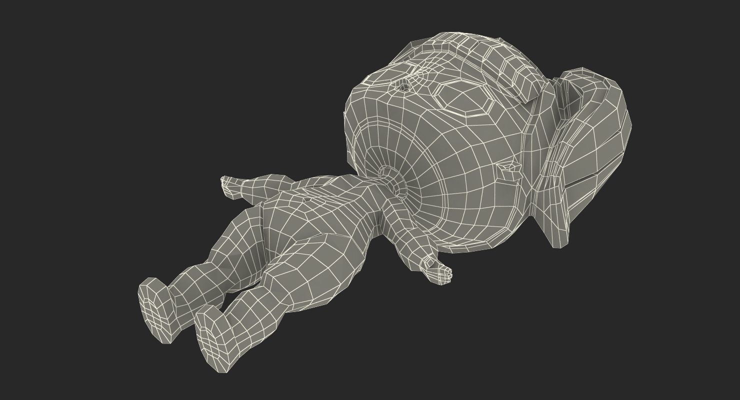 3D Nude LOL Doll model