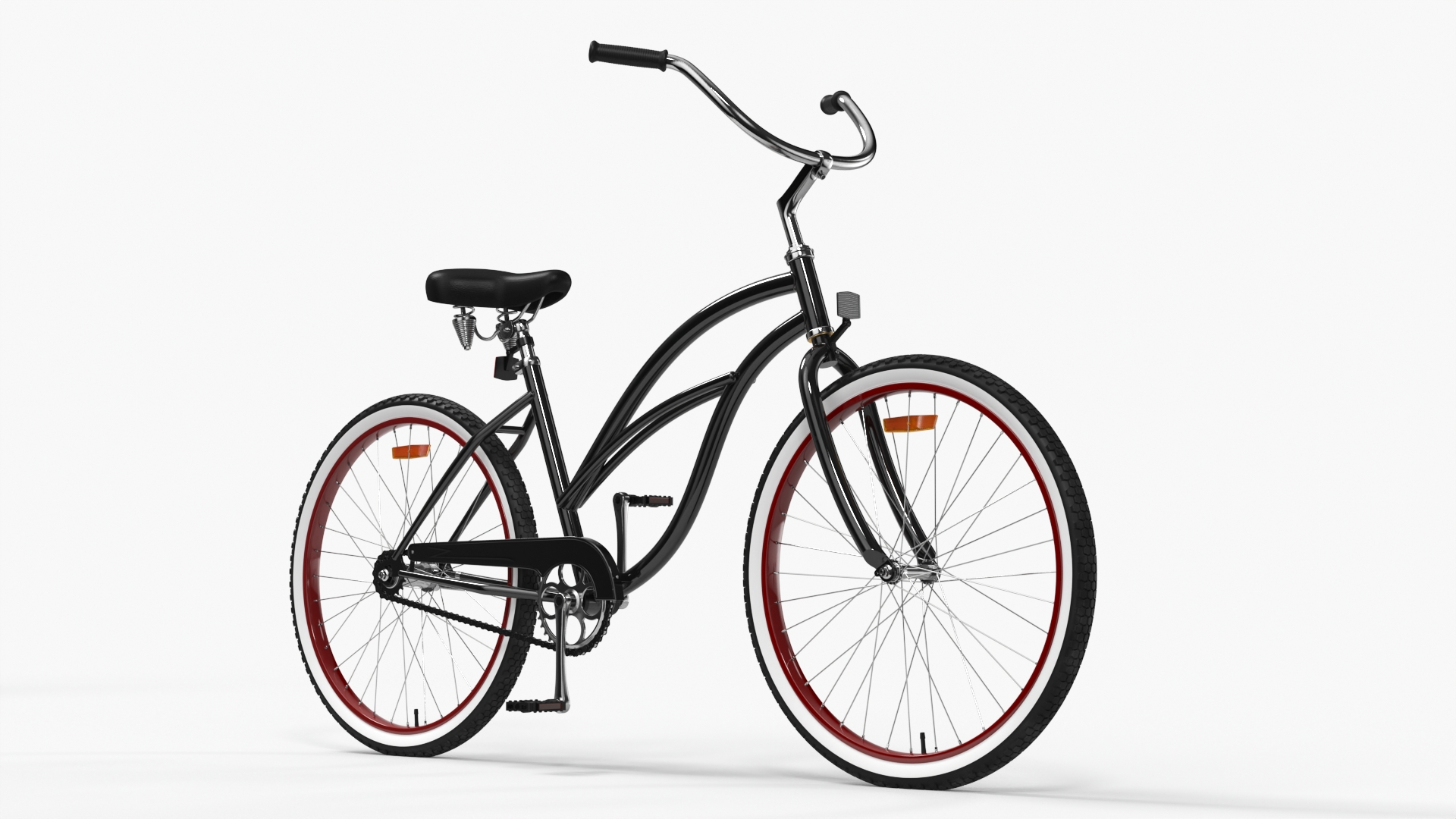 3D Worker Attaches Pet Trailer to Bicycle model
