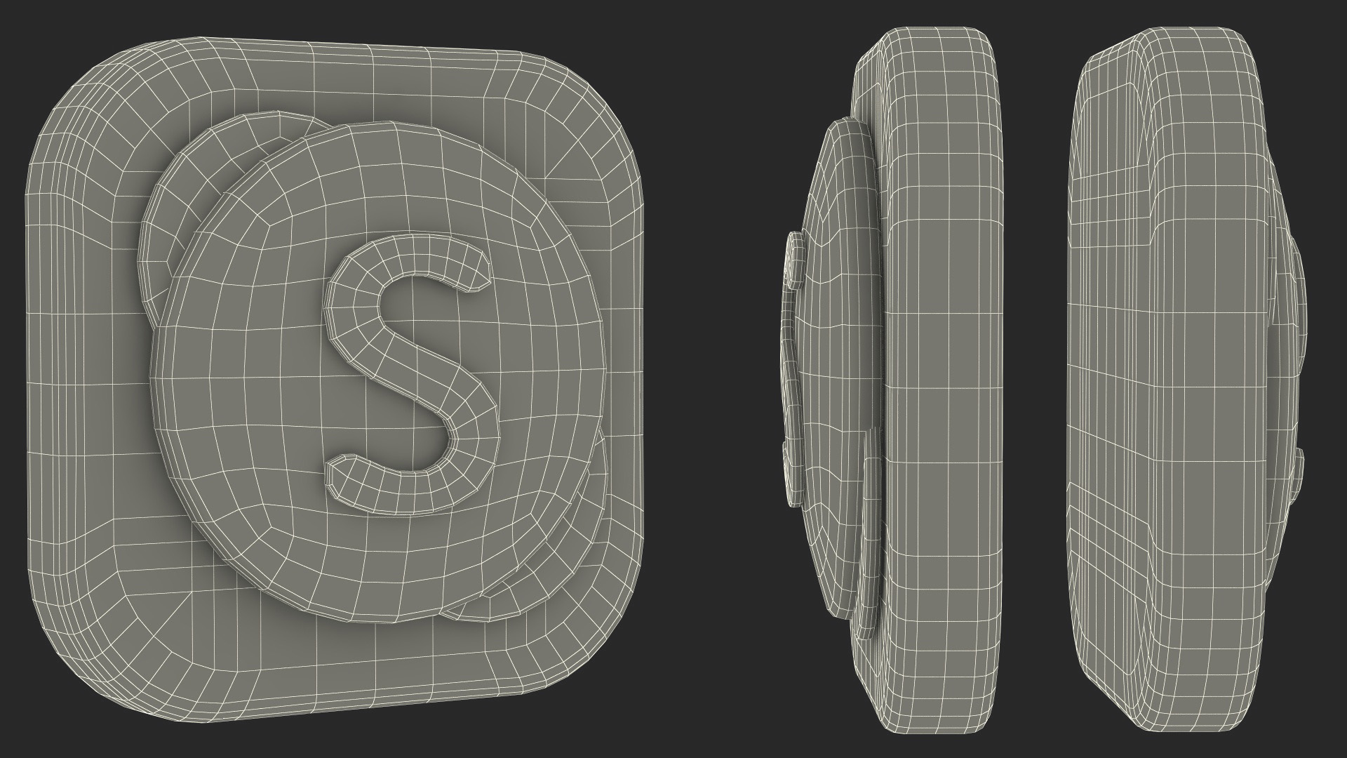 3D model Skype Icon