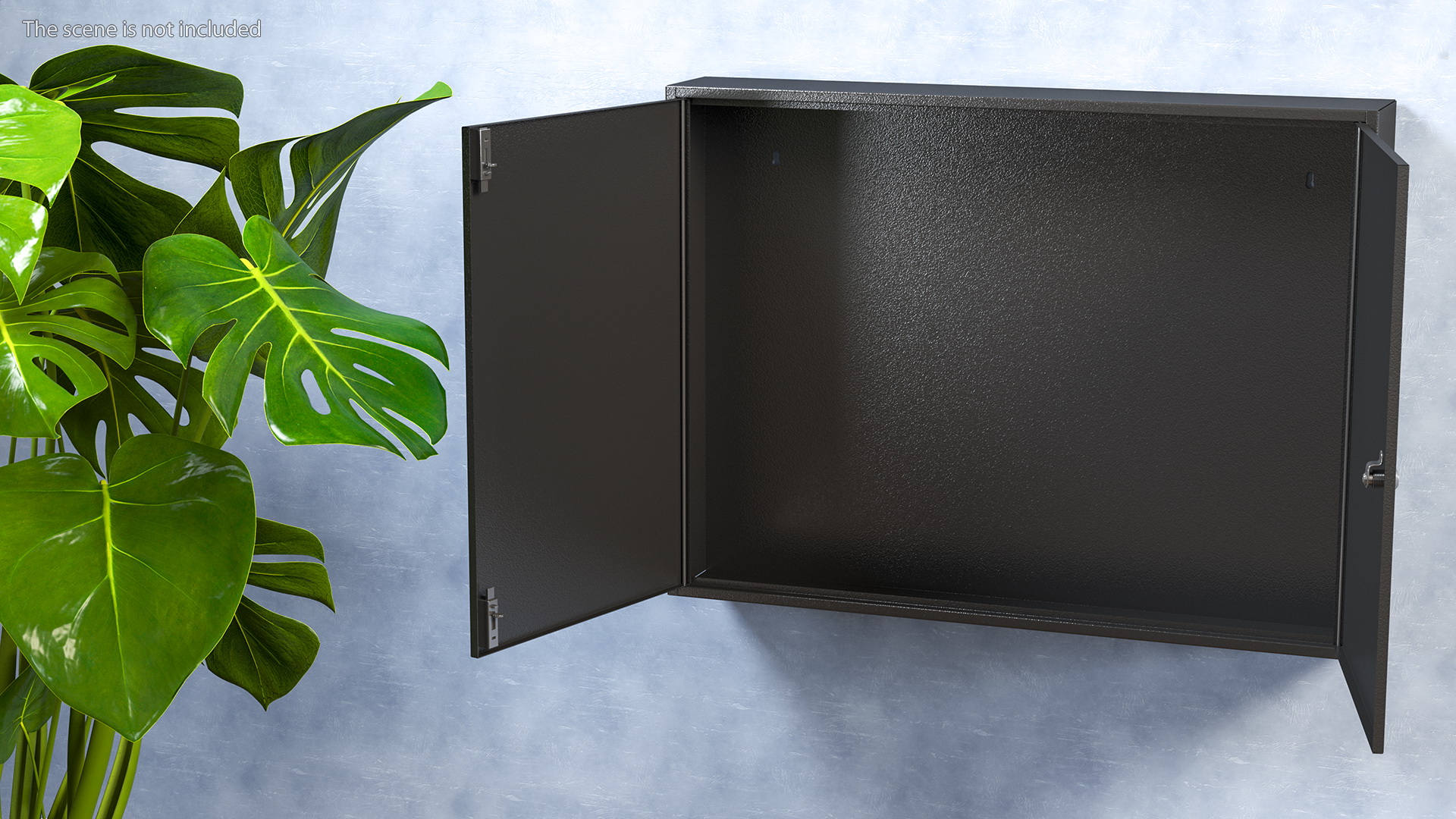 3D Wall Mount Empty Industrial Large Cabinet