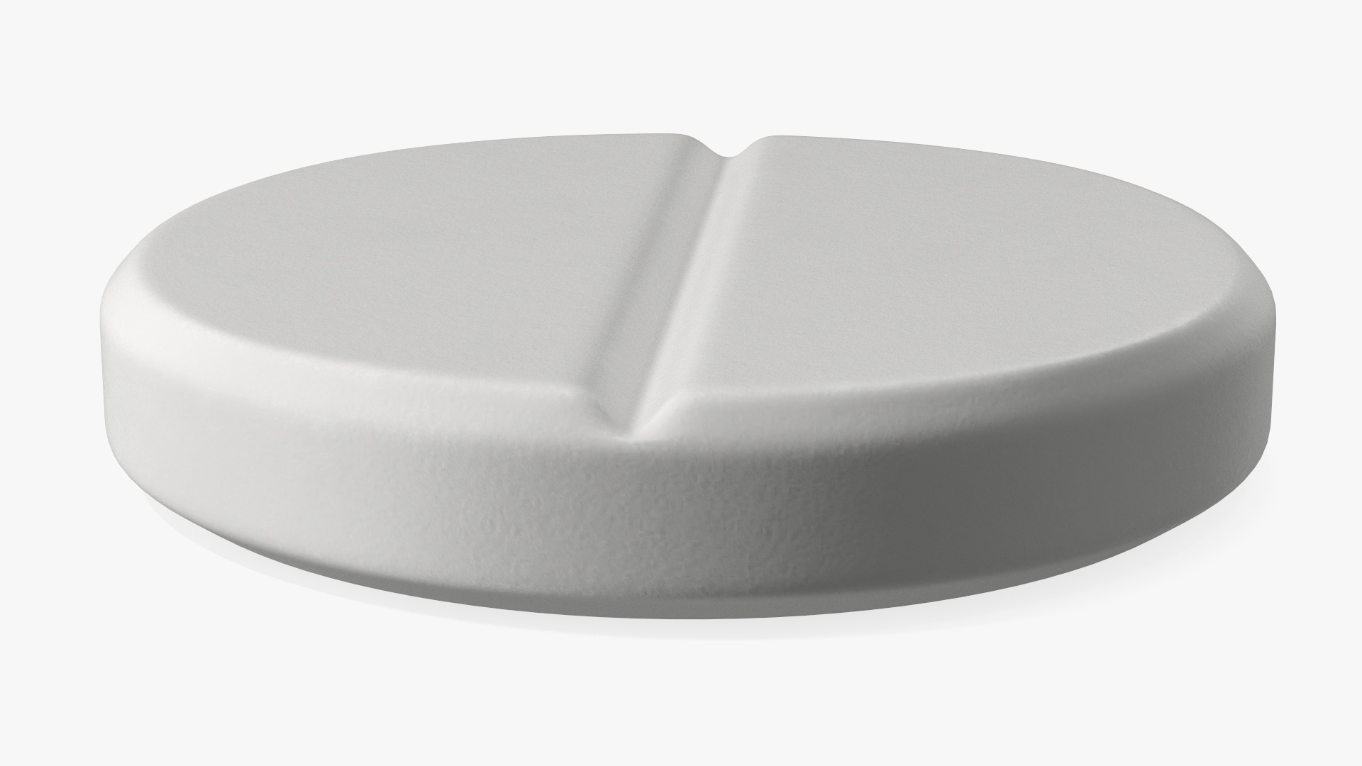 3D Round Split Pill