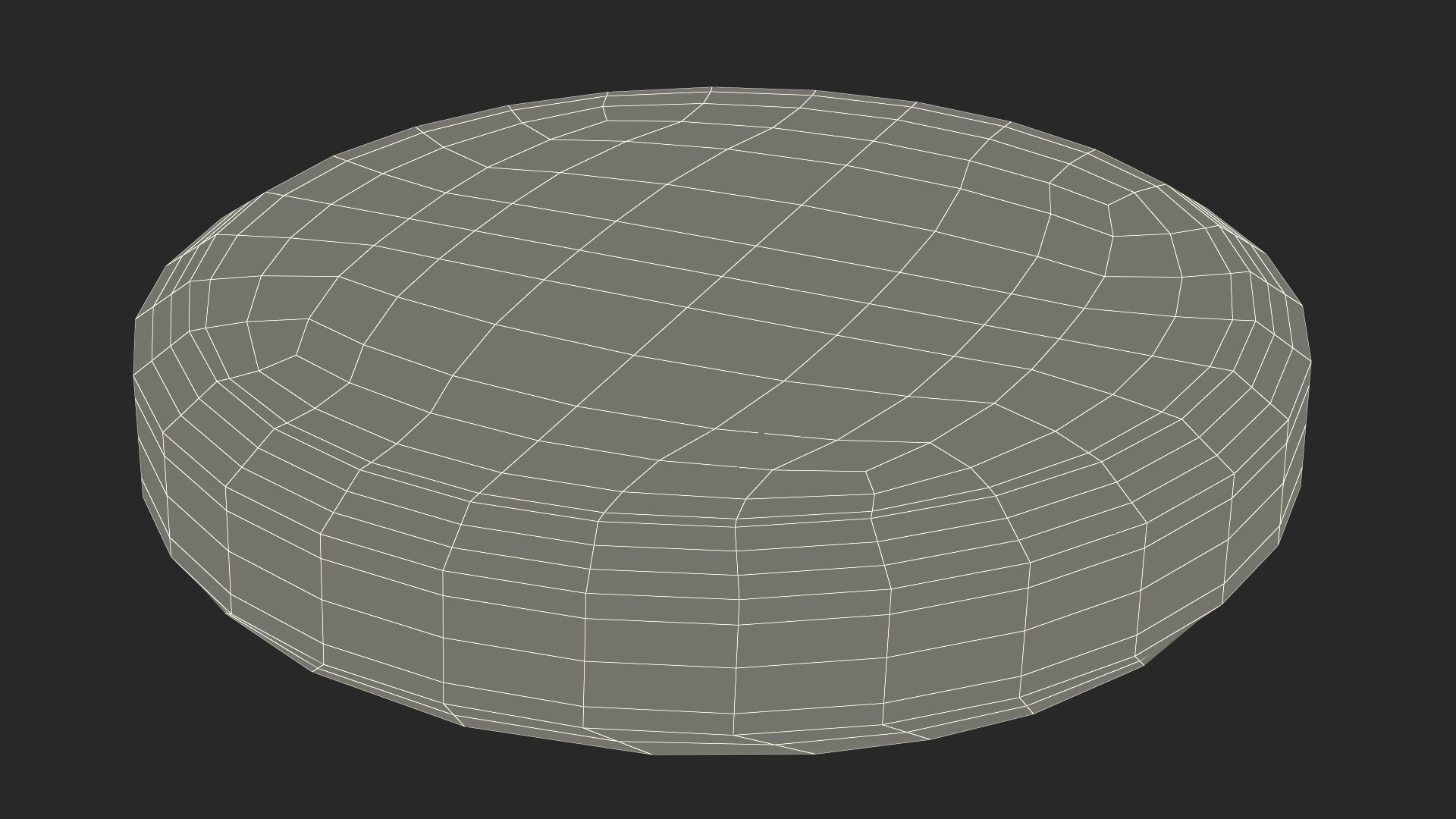 3D Round Split Pill