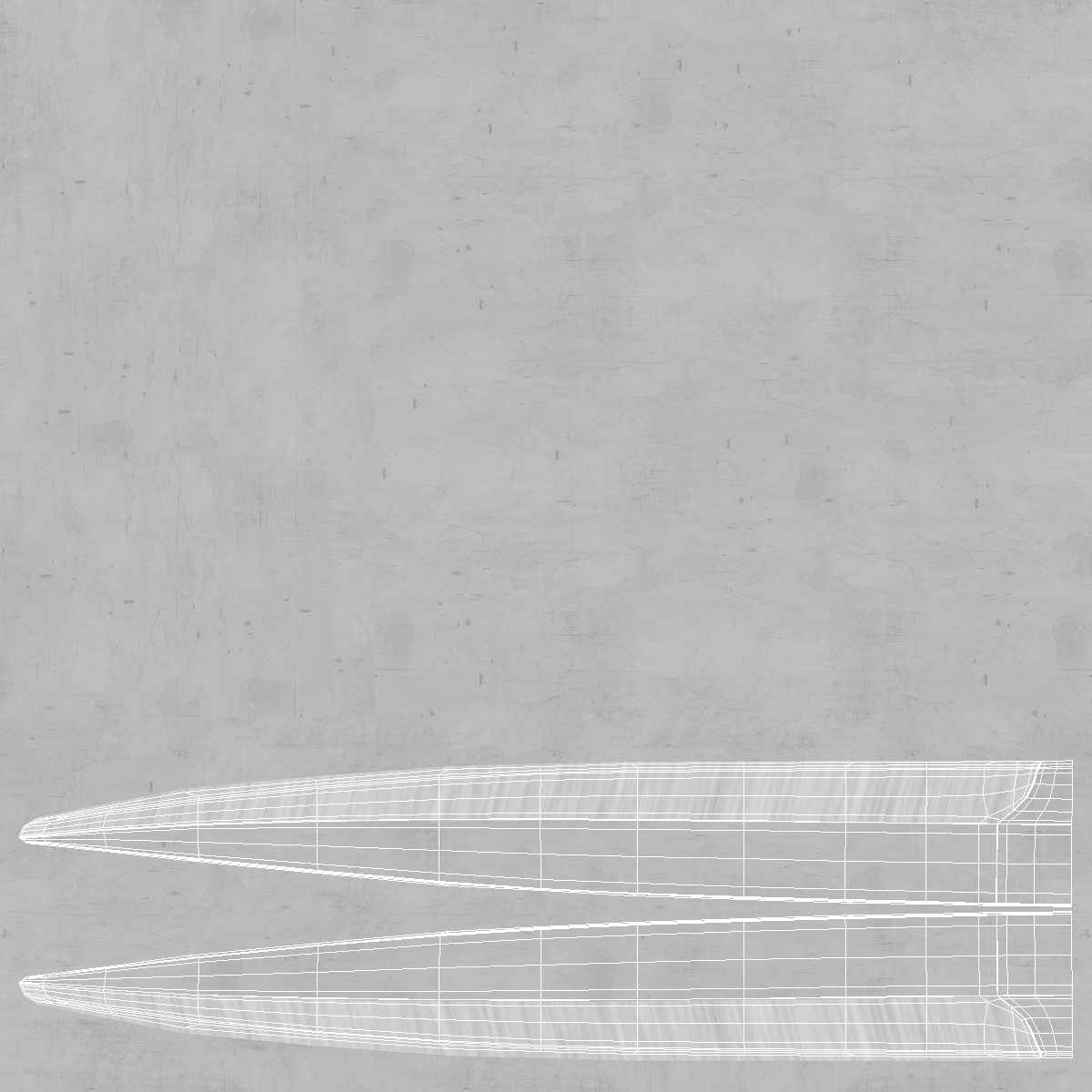 3D model Fabric Scissors