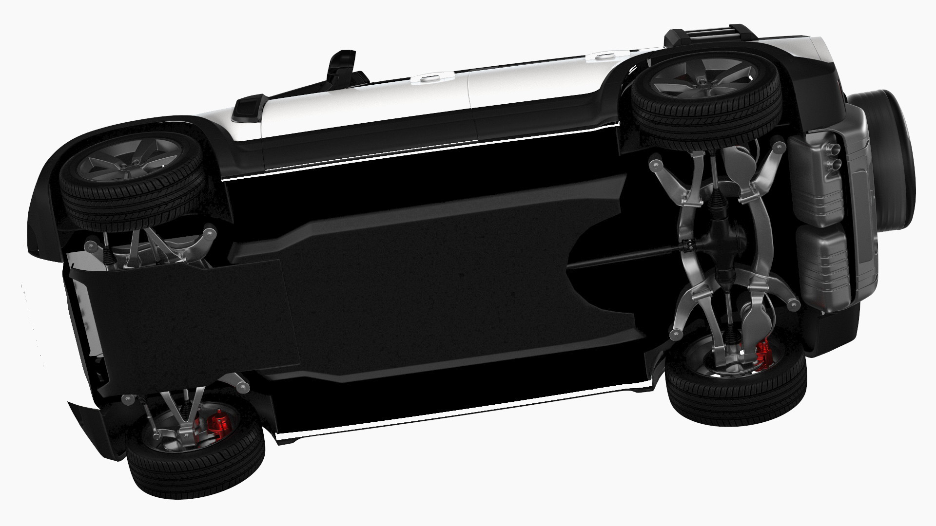 Land Rover Defender Explorer Pack Simple Interior 3D model