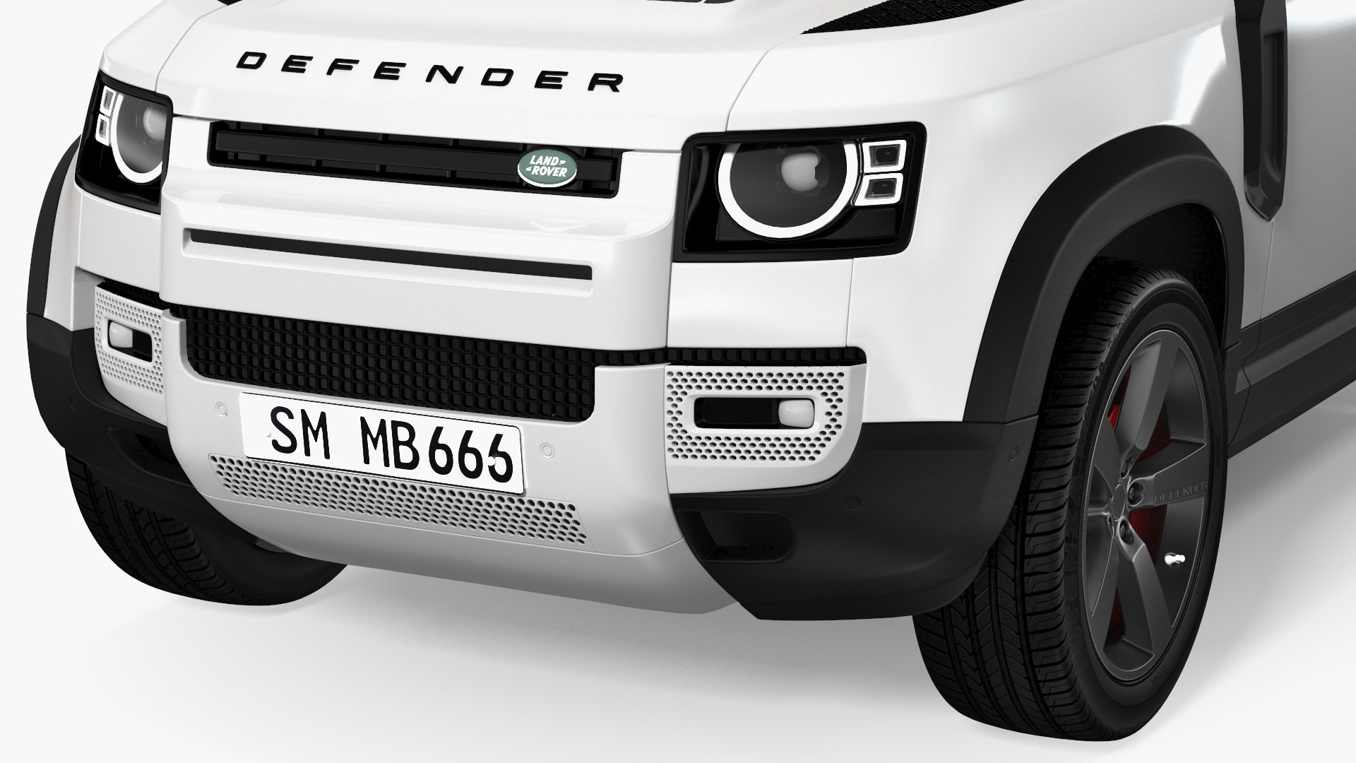 Land Rover Defender Explorer Pack Simple Interior 3D model