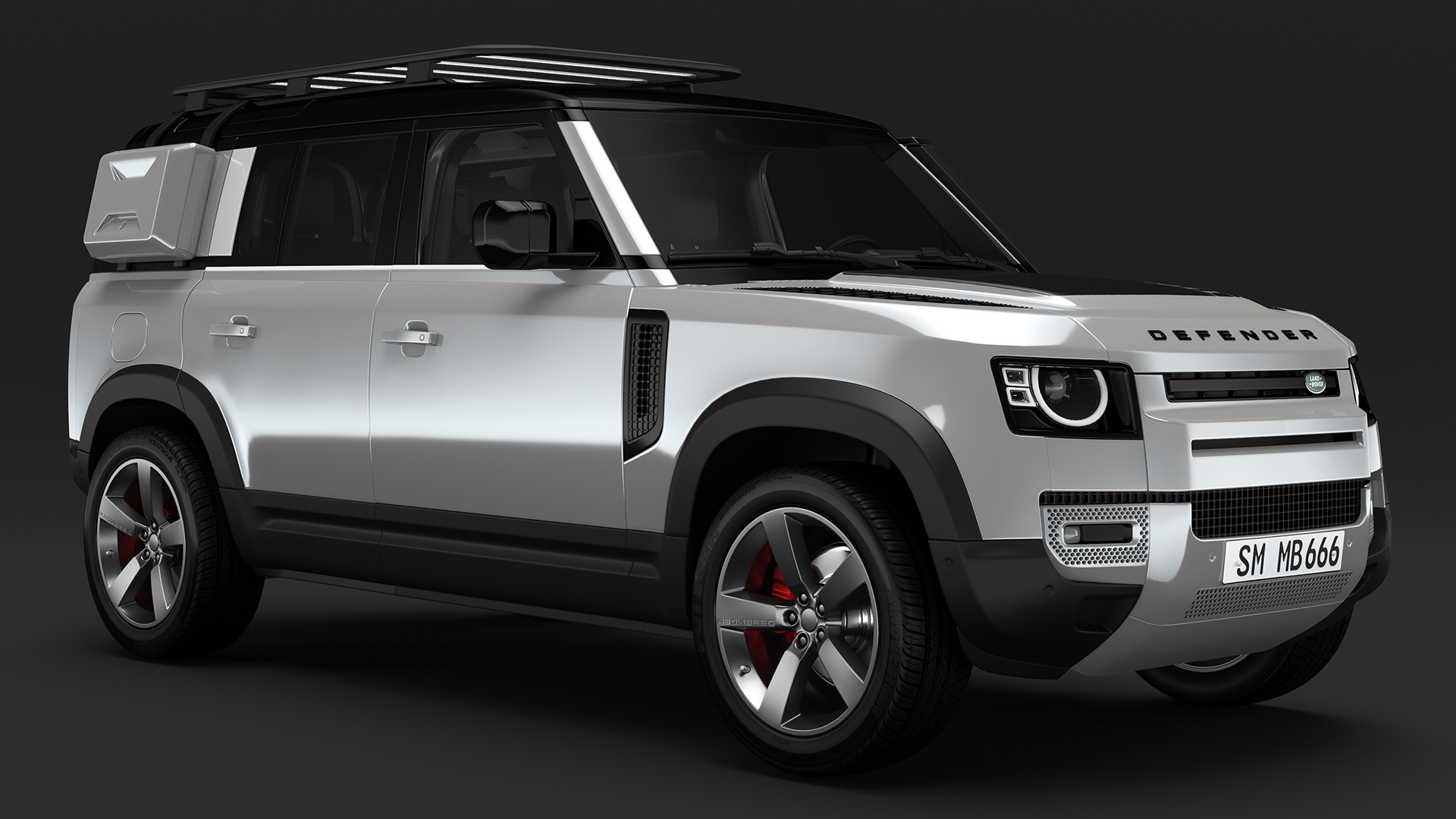 Land Rover Defender Explorer Pack Simple Interior 3D model