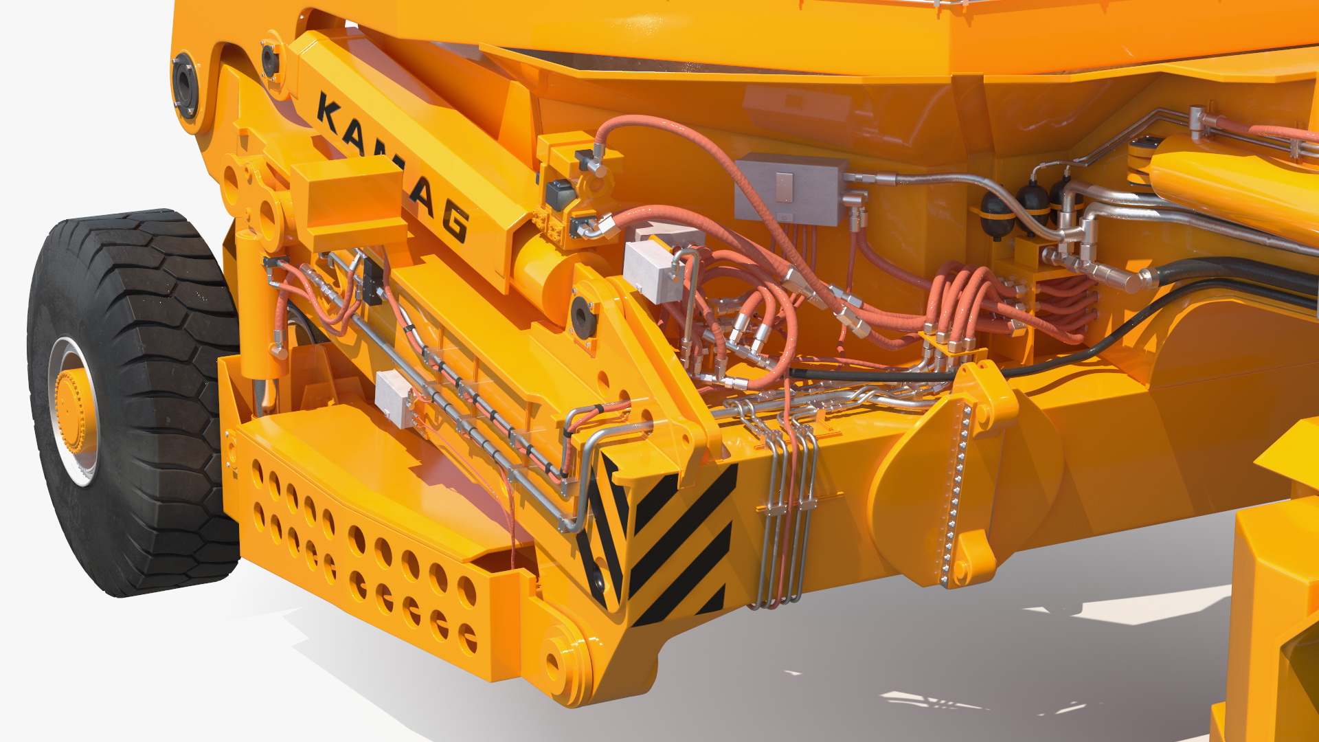 KAMAG Slag Pot Carrier 3D