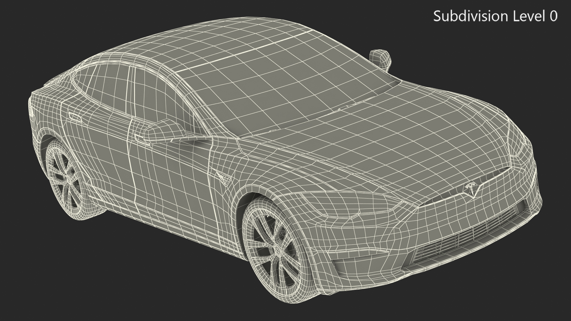 Tesla Model S Plaid 3D model