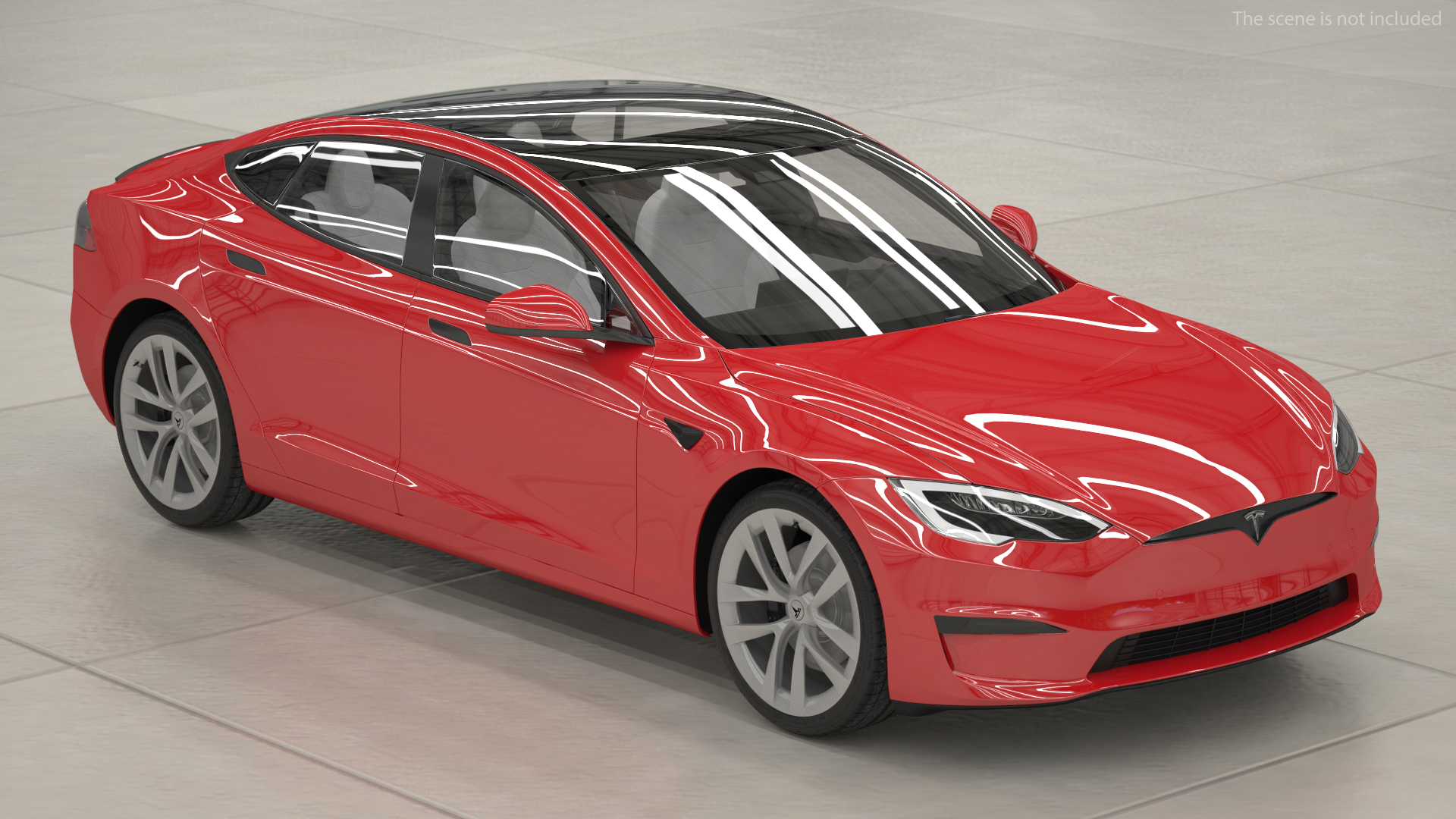 Tesla Model S Plaid 3D model