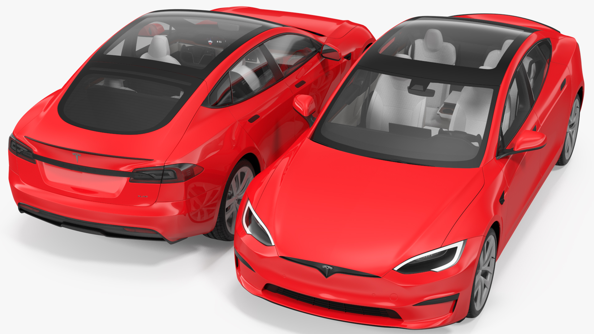 Tesla Model S Plaid 3D model
