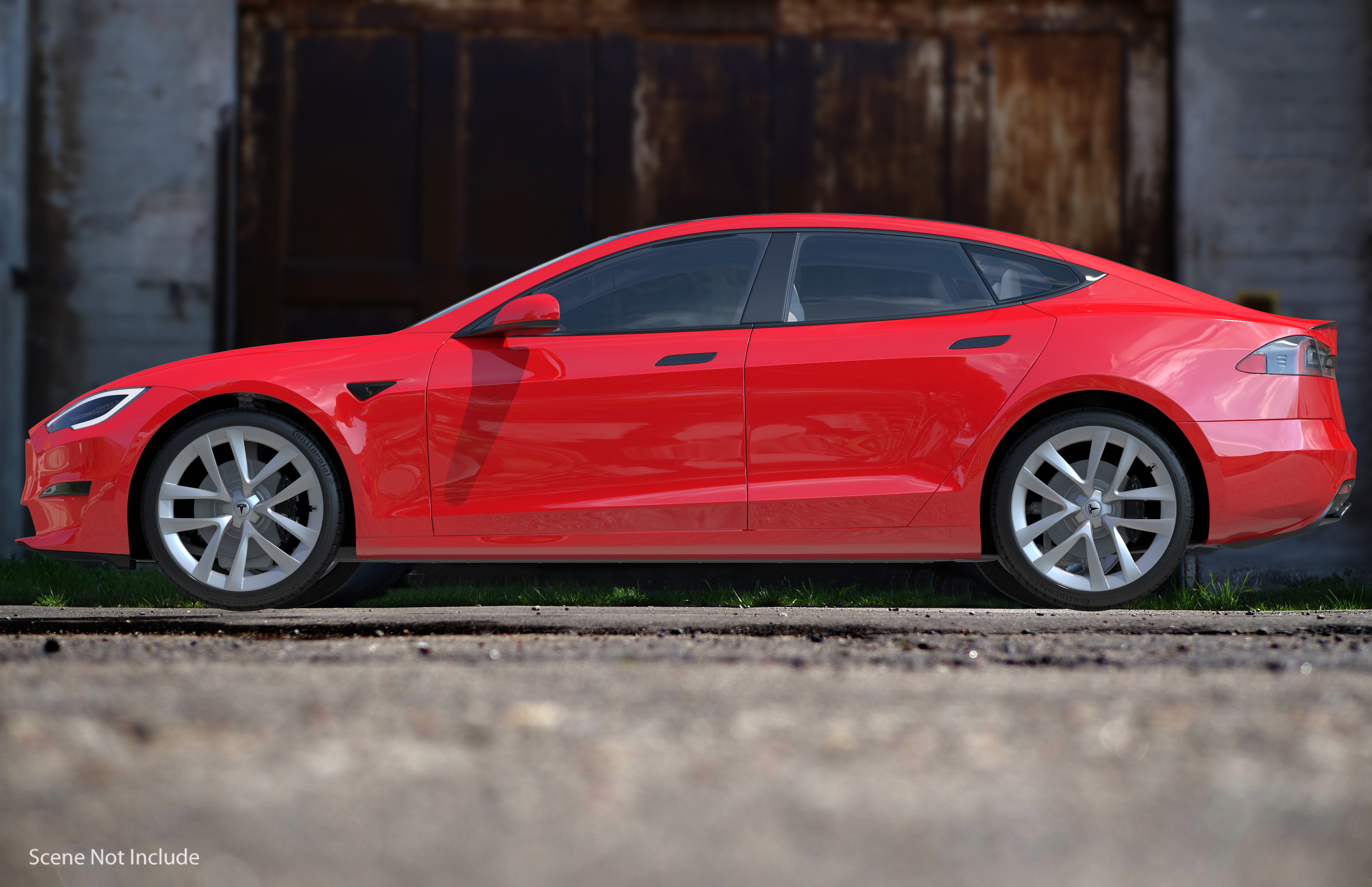 Tesla Model S Plaid 3D model