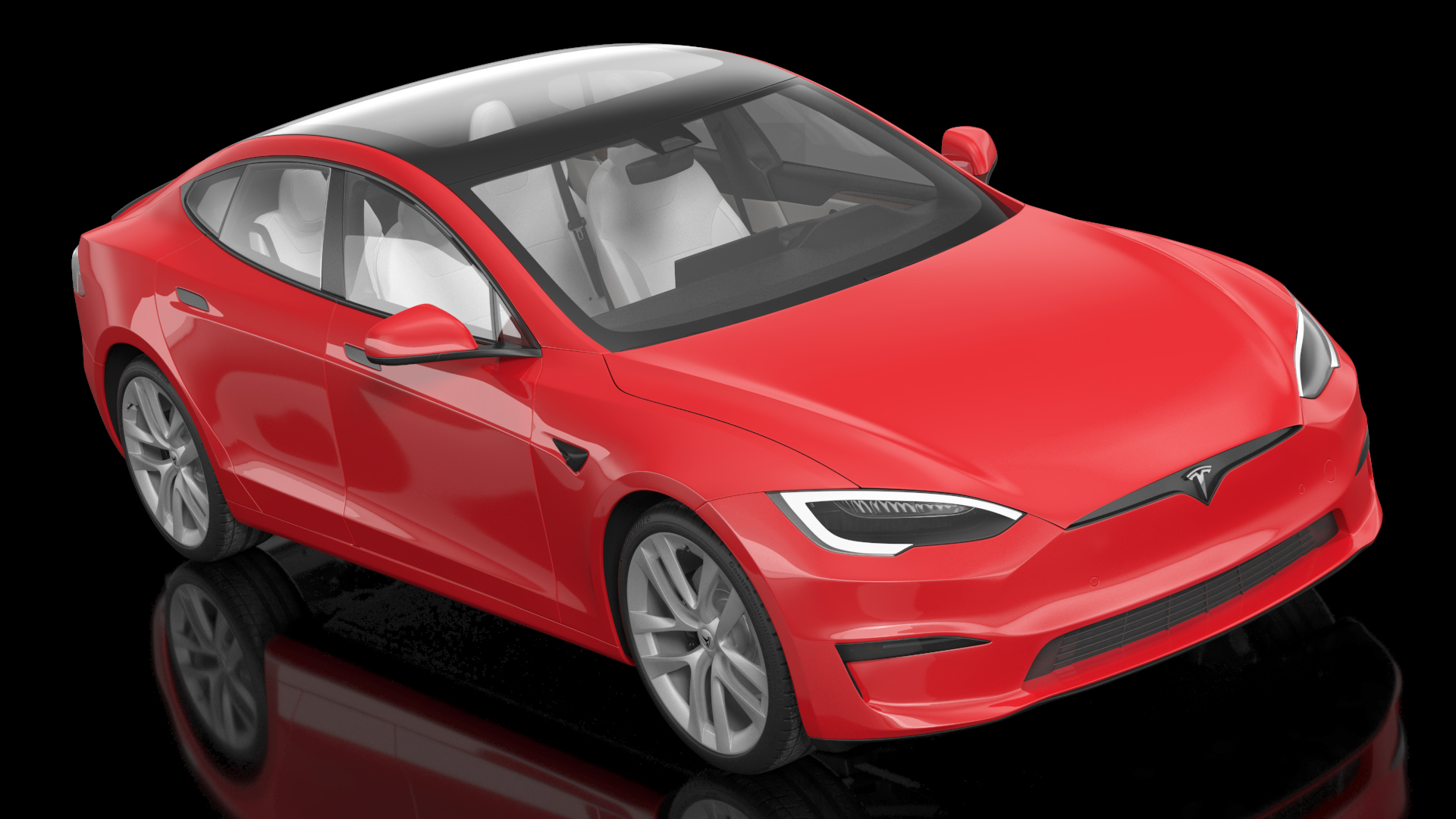 Tesla Model S Plaid 3D model