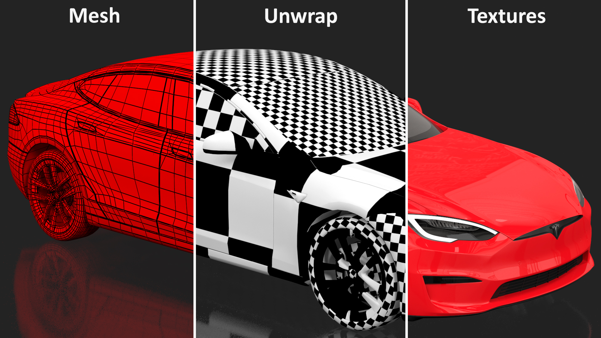 Tesla Model S Plaid 3D model