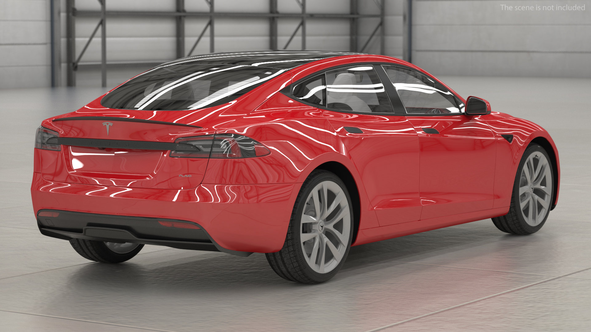 Tesla Model S Plaid 3D model