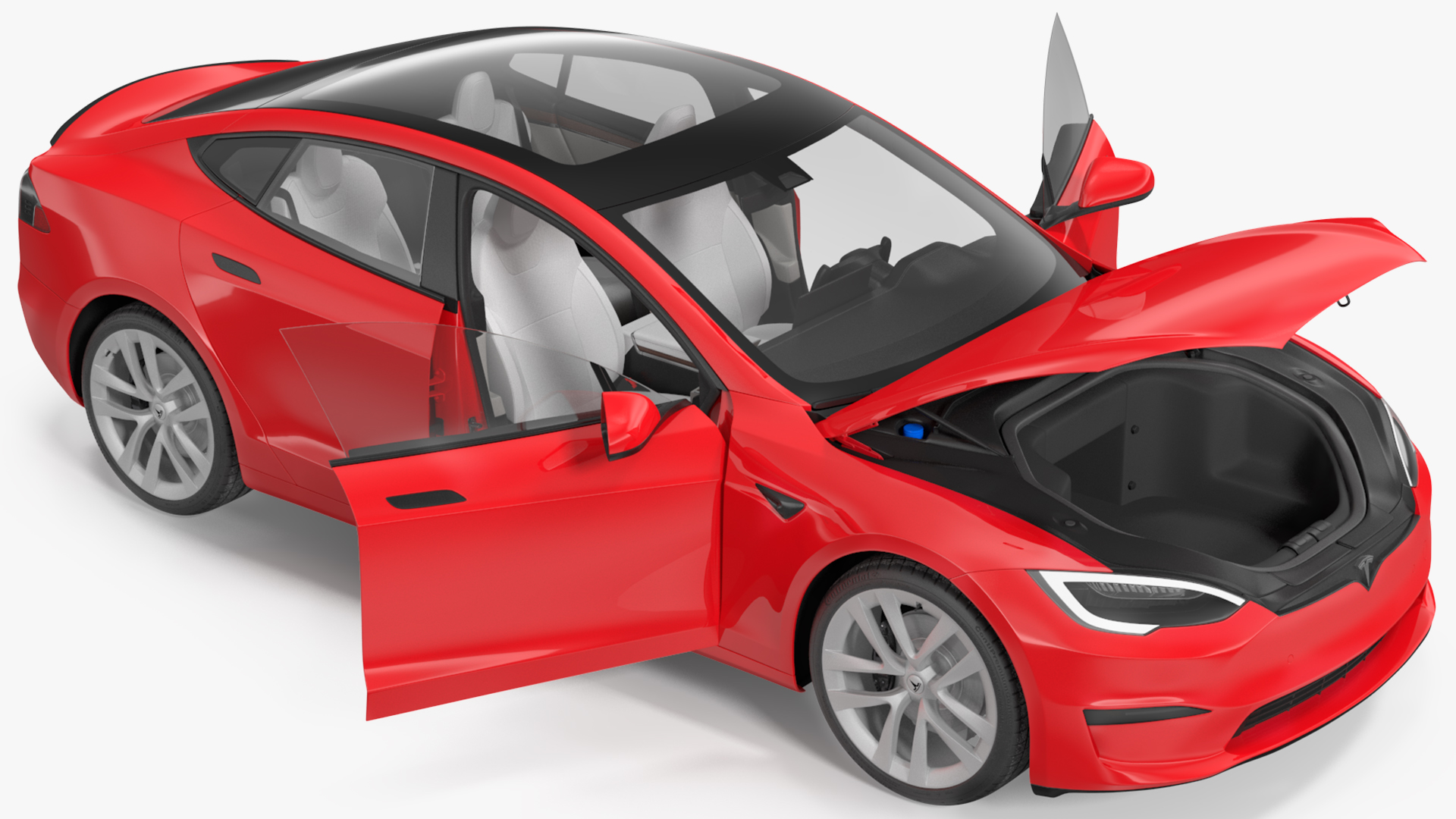 Tesla Model S Plaid 3D model