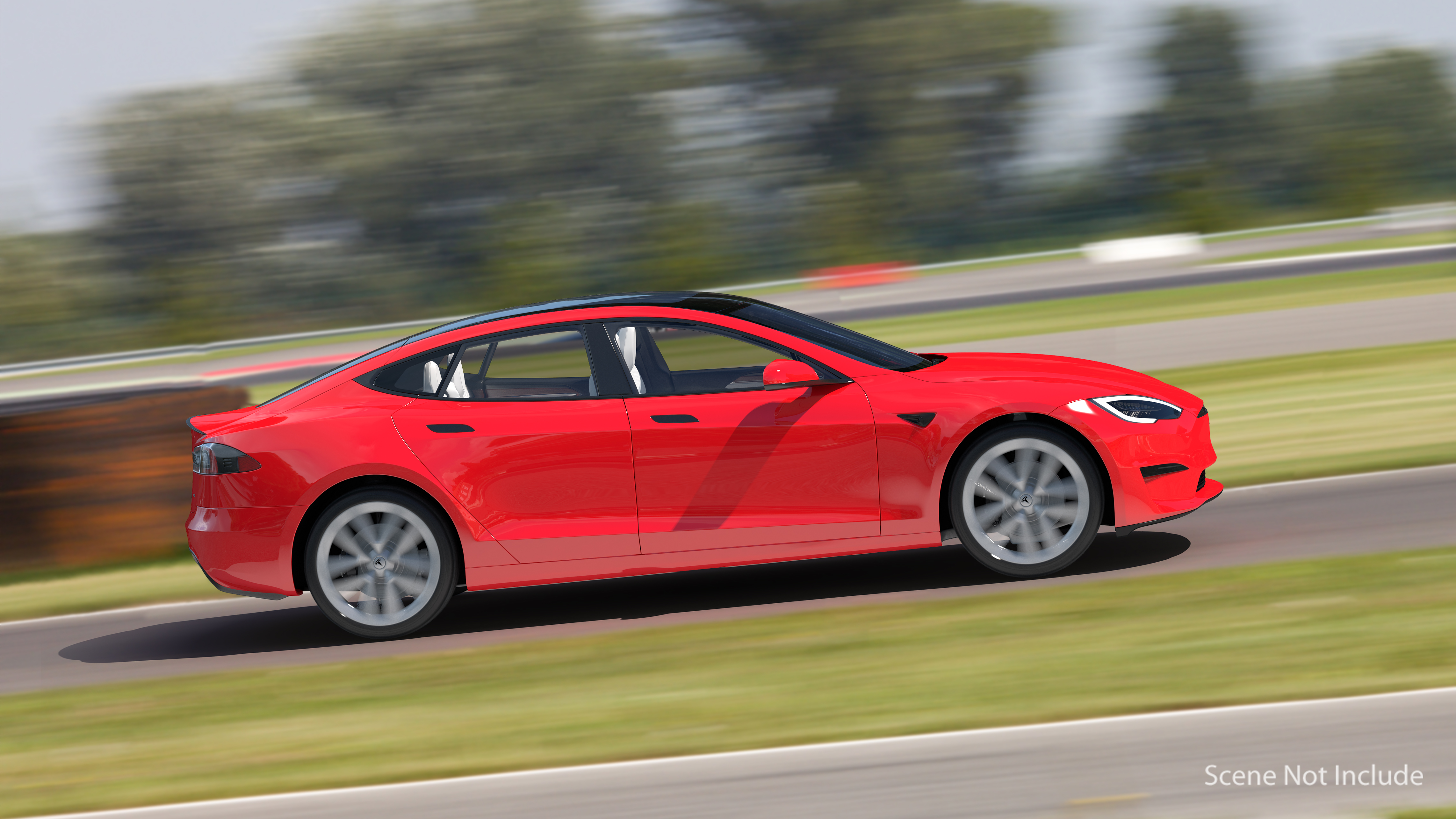 Tesla Model S Plaid 3D model