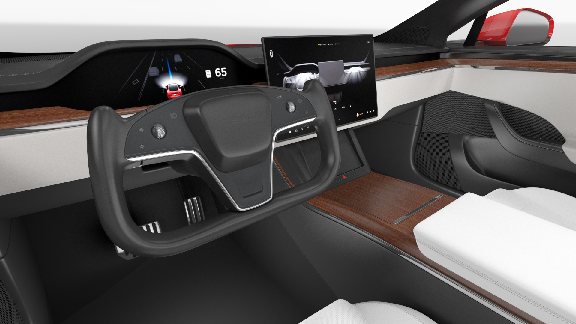 Tesla Model S Plaid 3D model