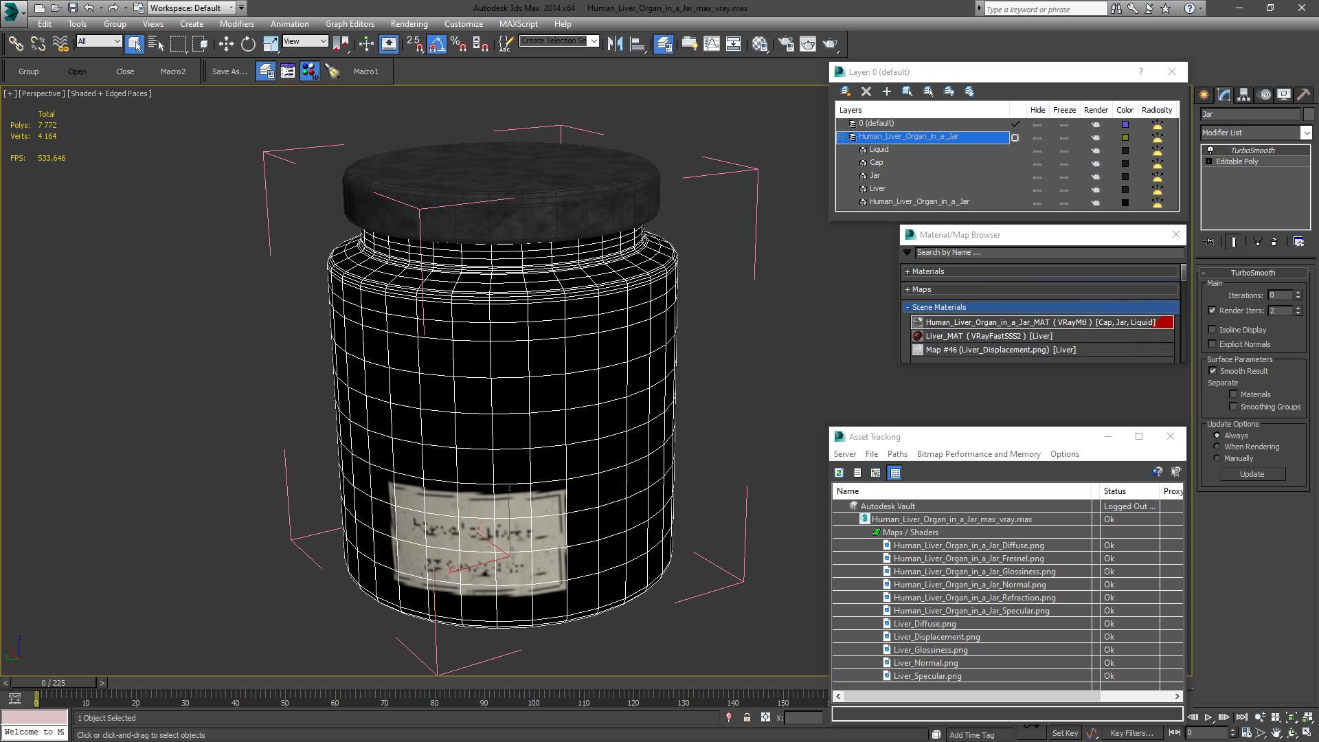 3D Human Liver Organ in a Jar