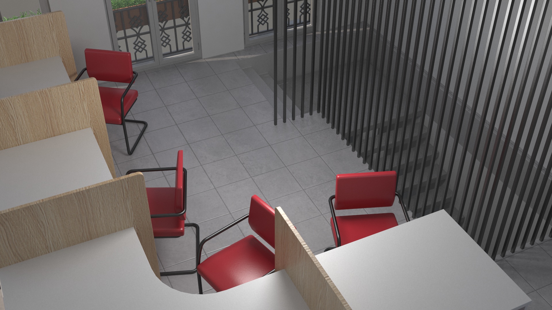 3D model Small Office Building Fur